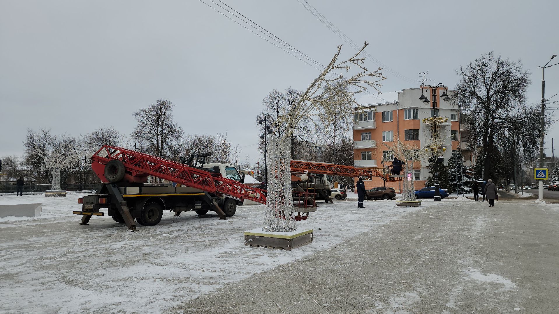 украшение города, новогодние украшения, Новый год, Ногинск, Богородский городской округ, вертикалки