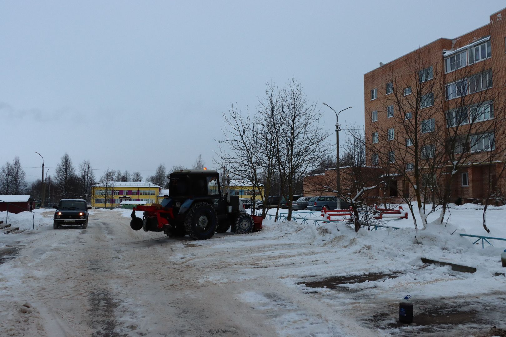 лотошино, снег, уборка снега, добродел, цур, обращения жителей, вертикалки,
