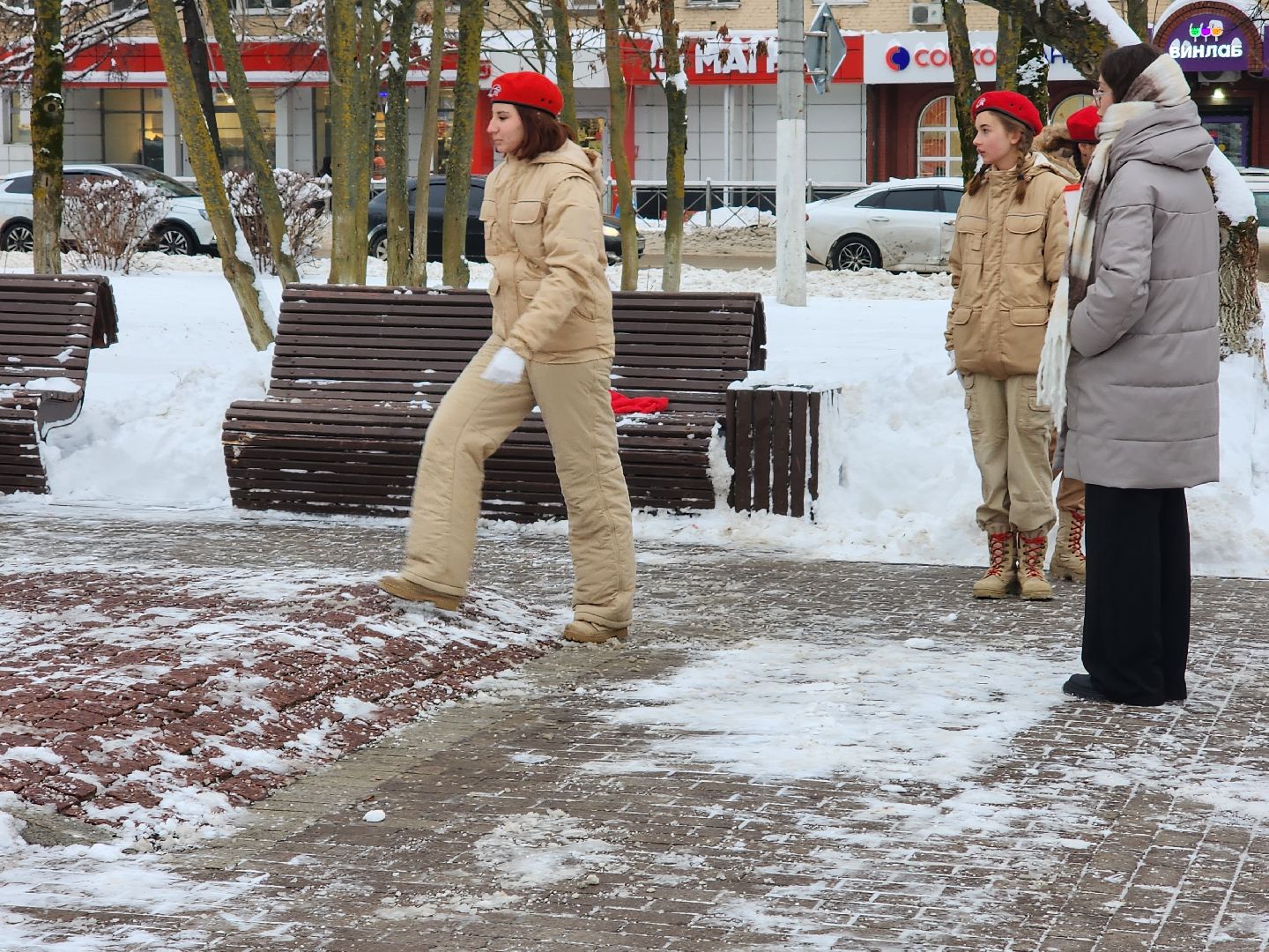 Памятное мероприятие, День освобождения, Сквер, Истра, вертикалки,