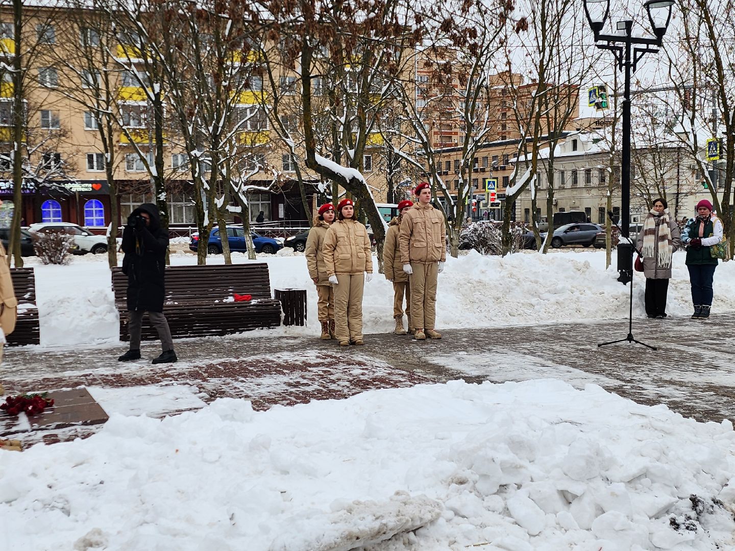 Памятное мероприятие, День освобождения, Сквер, Истра, вертикалки,