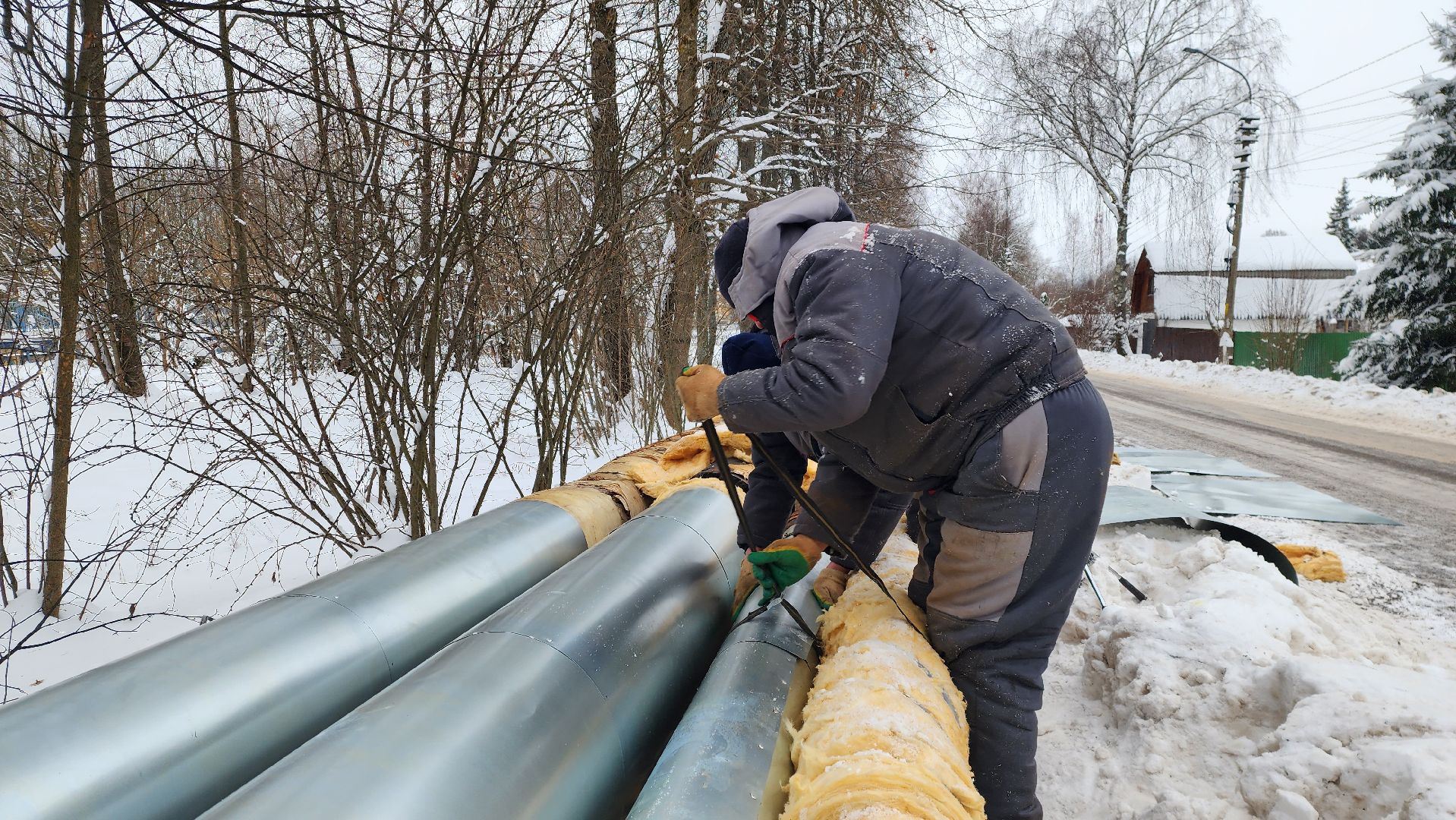 теплотрасса, ремонт теплосетей, истра, вертикалки,