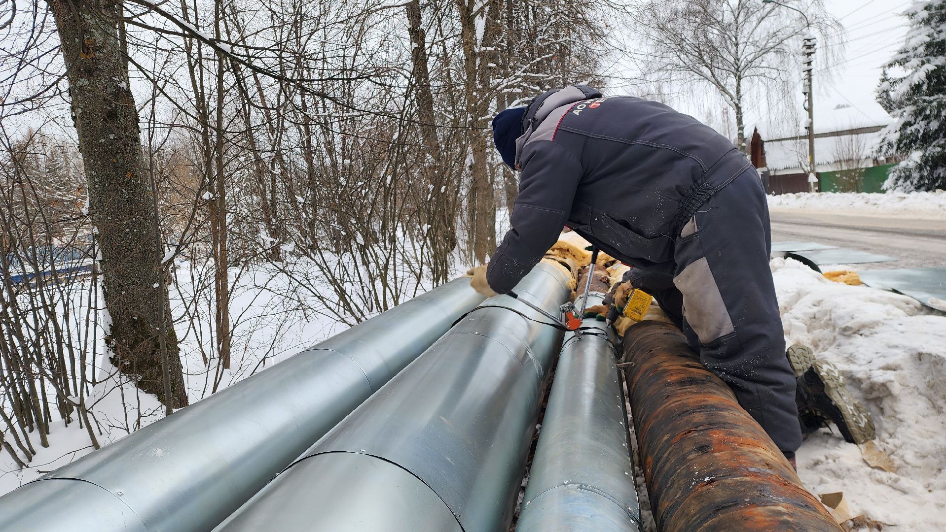 теплотрасса, ремонт теплосетей, истра, вертикалки,