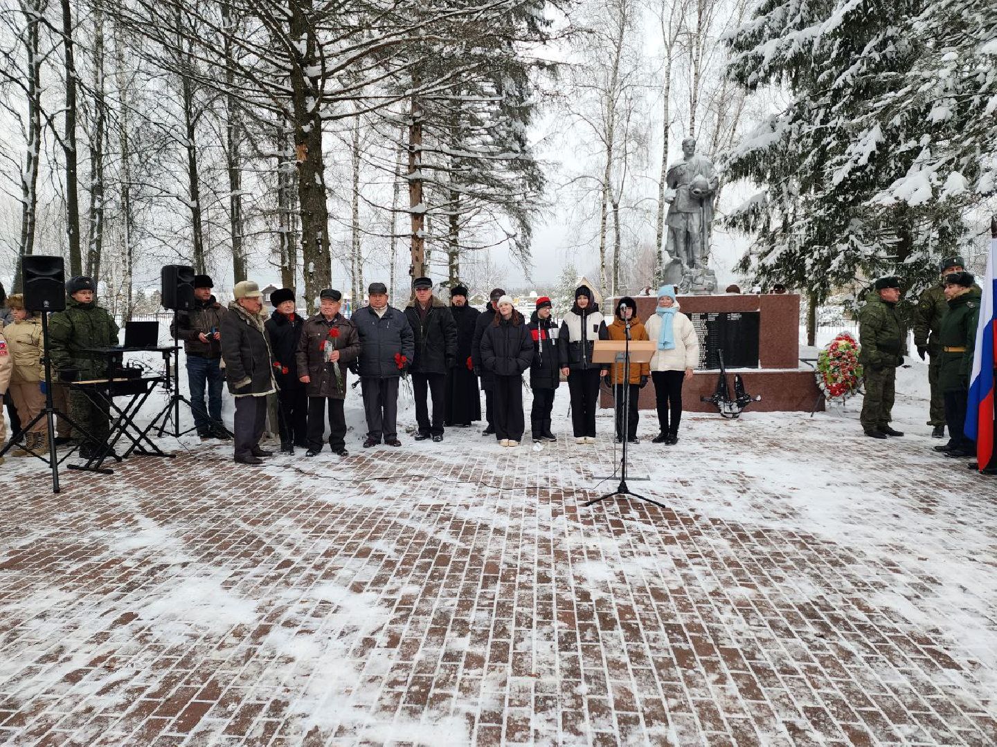 Солнечногорск, Митинг, Герои, День освобождения, вертикалки,