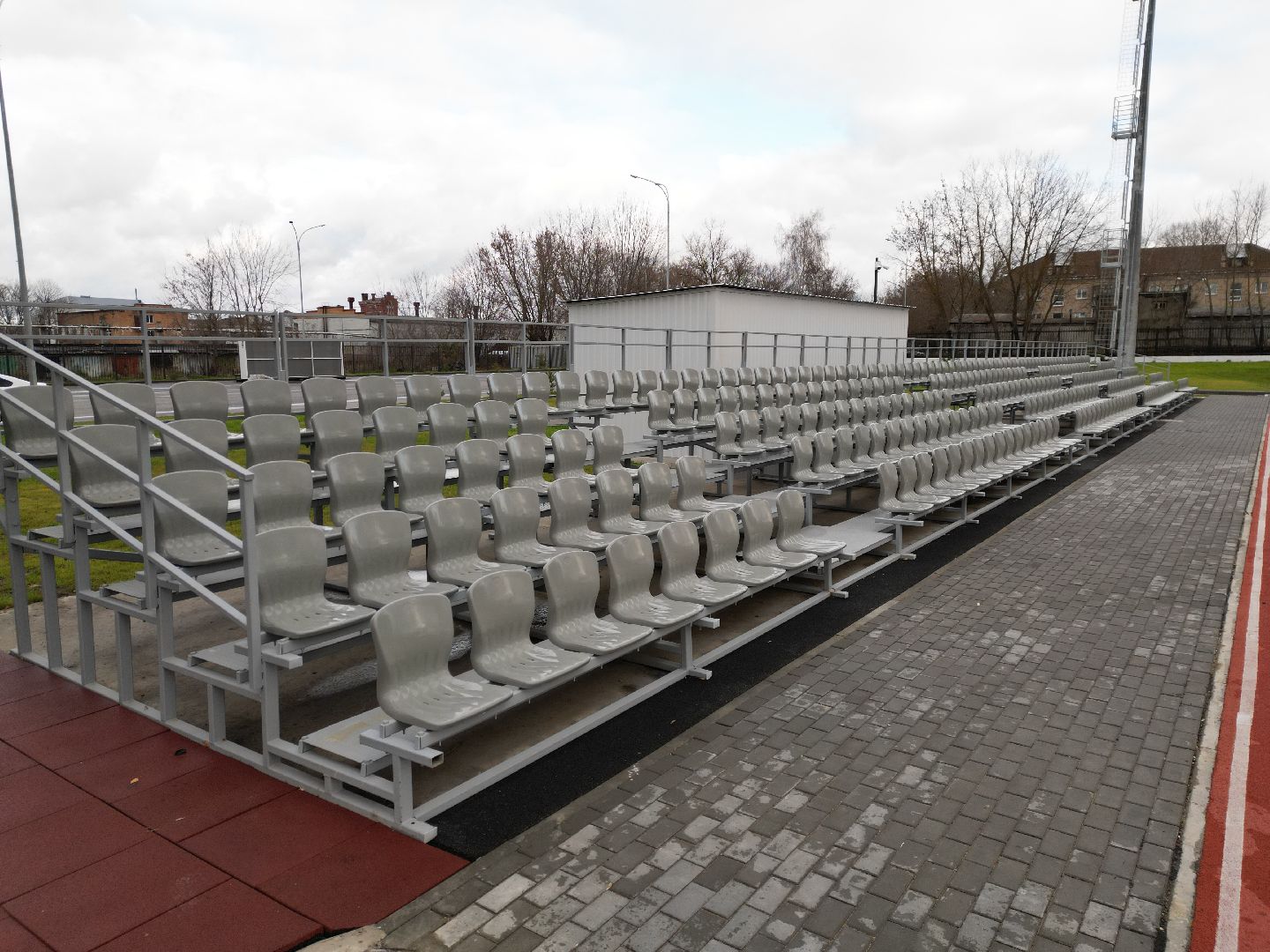 видео с коптера, ногинск, стадион, строительство, реконструкция,