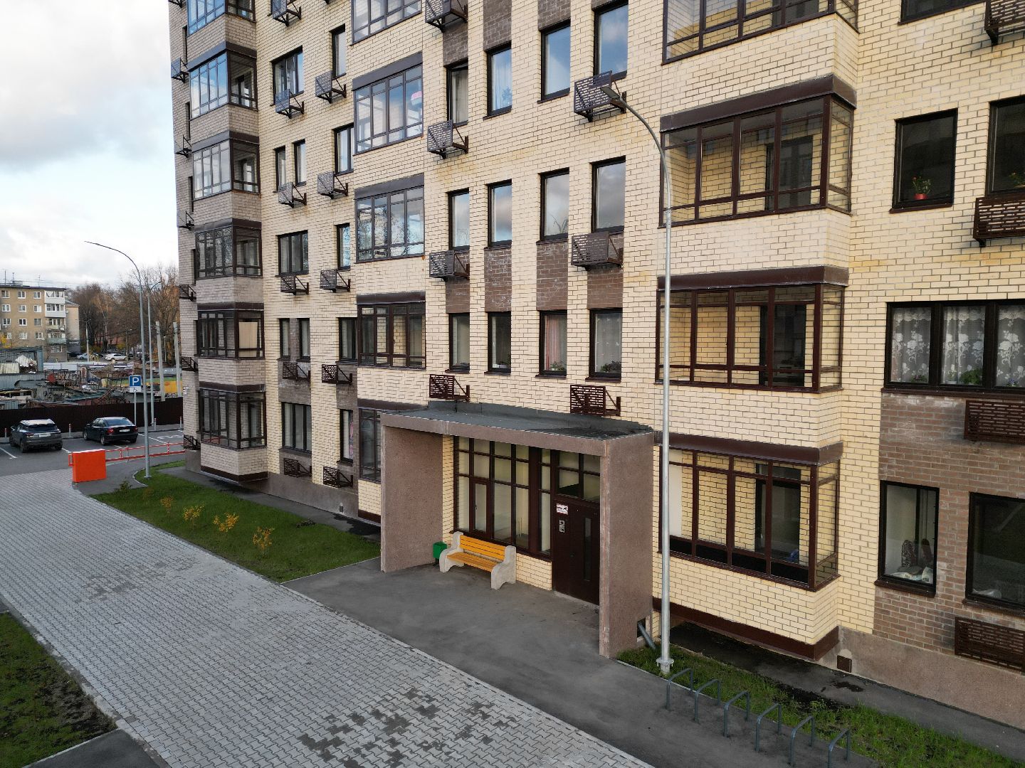 видео с коптера, старая купавна, расселение аварийного жилья,