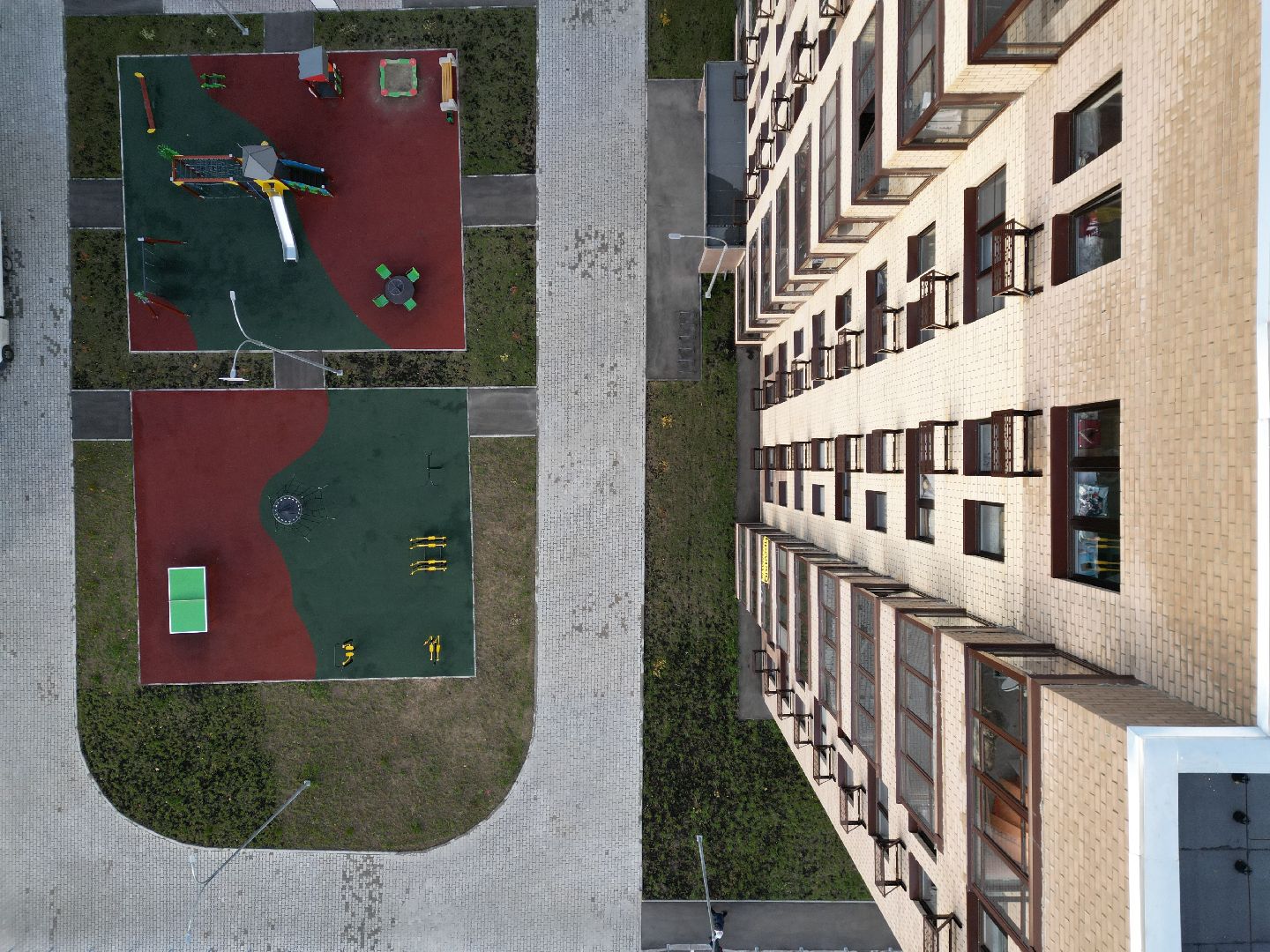 видео с коптера, старая купавна, расселение аварийного жилья,