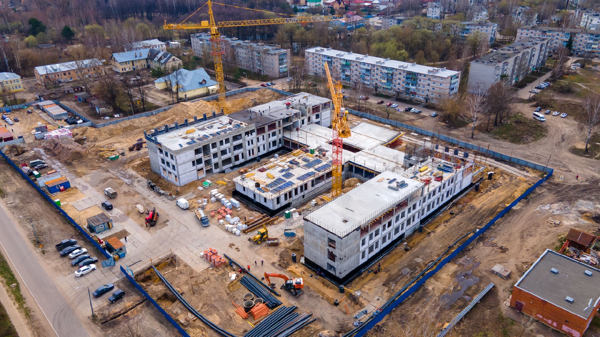 Строительство, школа, Орехово-Зуево, образование, Панин, Живцов, Коркин