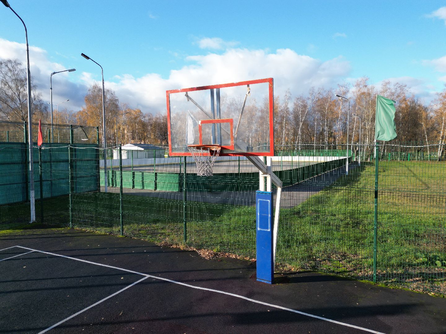 видео с коптера, старая купавна, стадион, реконструкция, строительство,