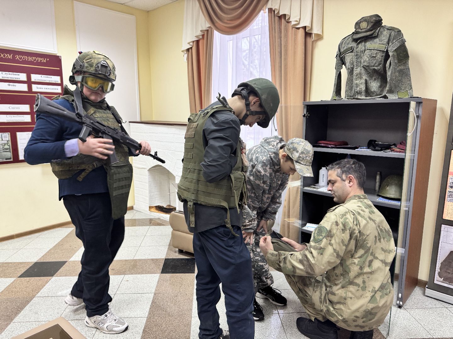 шаховская, патриотическая акция, патриотические объединения, вертикалки,