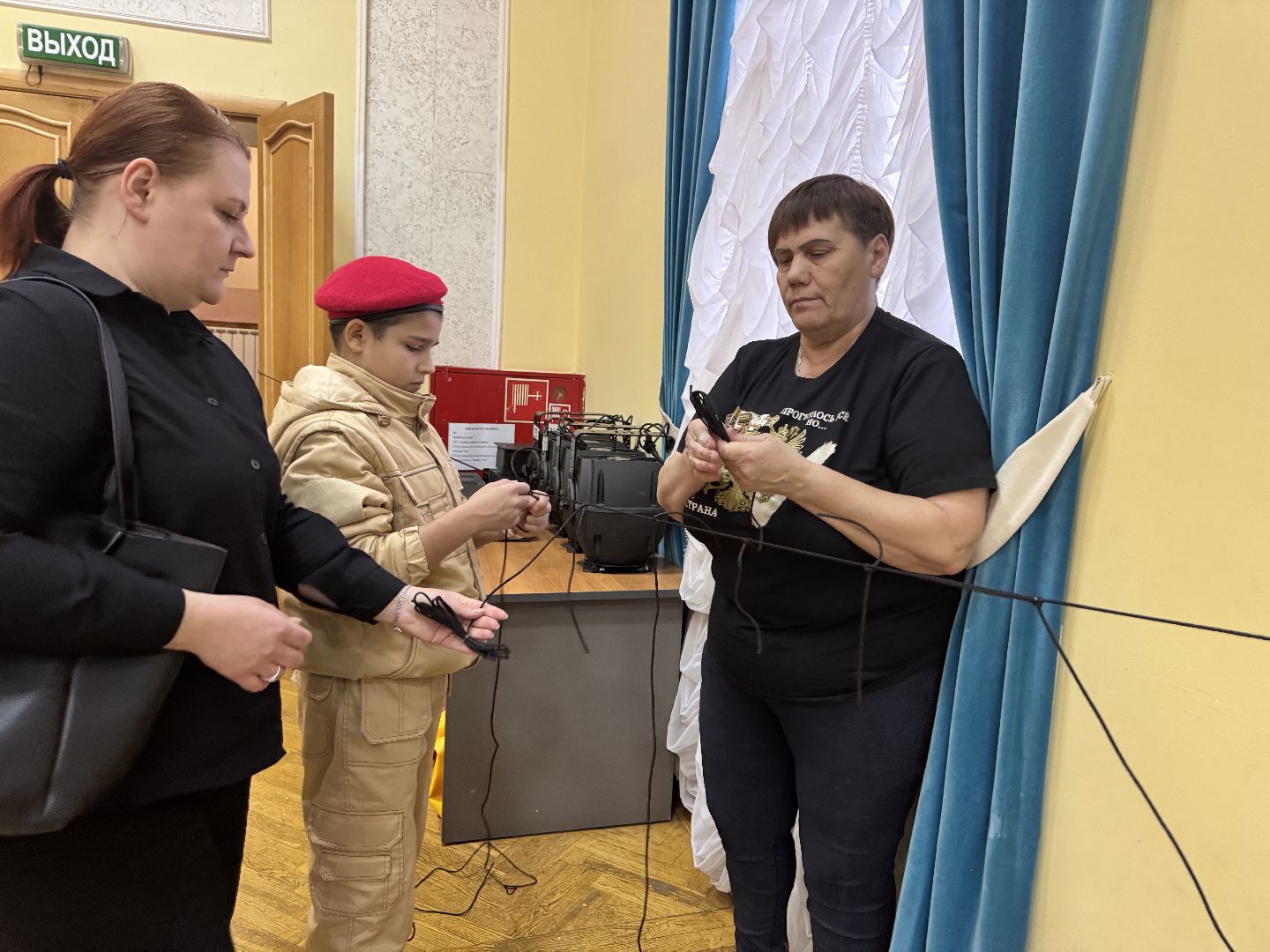 шаховская, патриотическая акция, патриотические объединения, вертикалки,