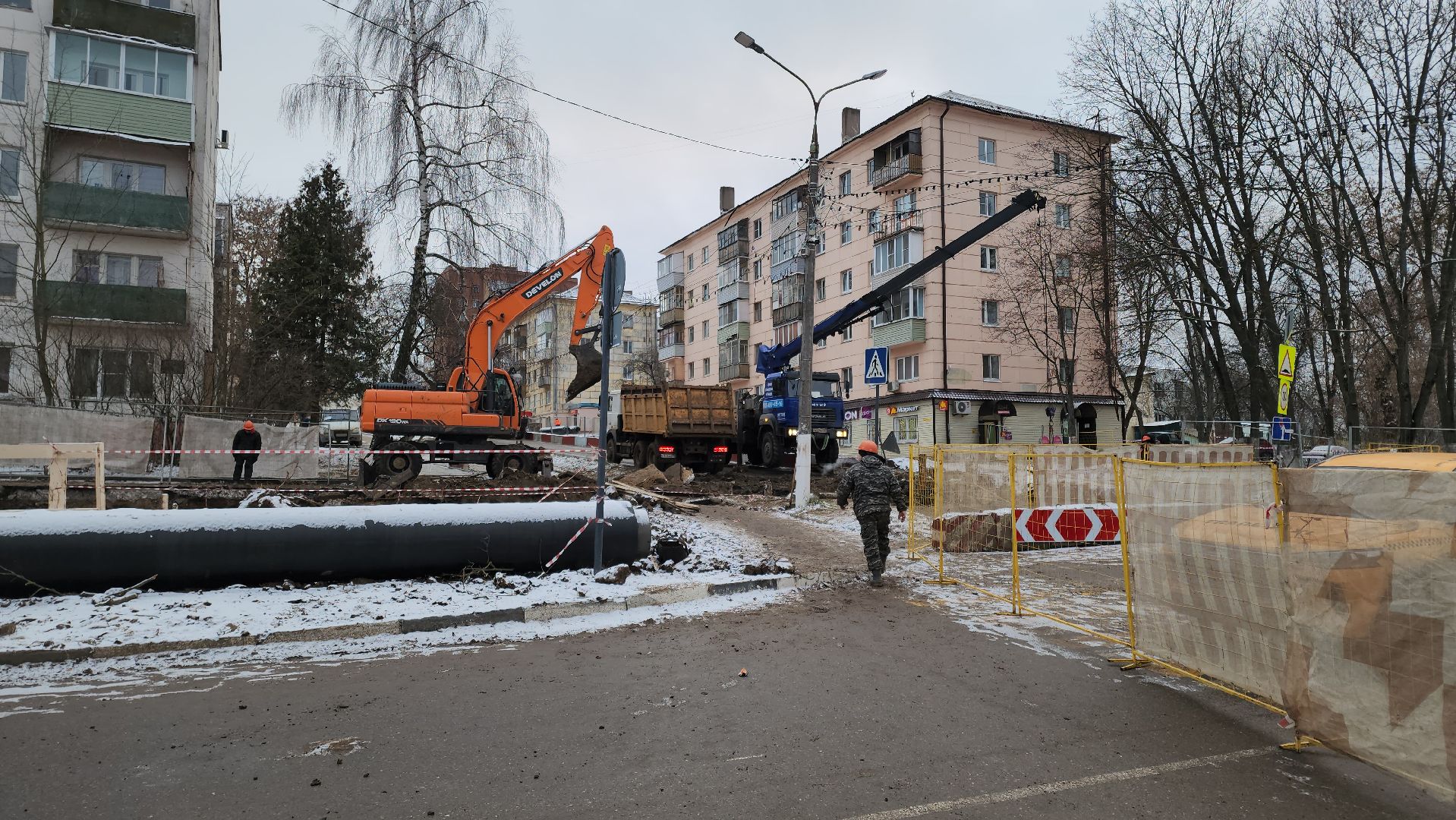 кашира, строительство теплосети, отопление, модернизация, вертикалки,