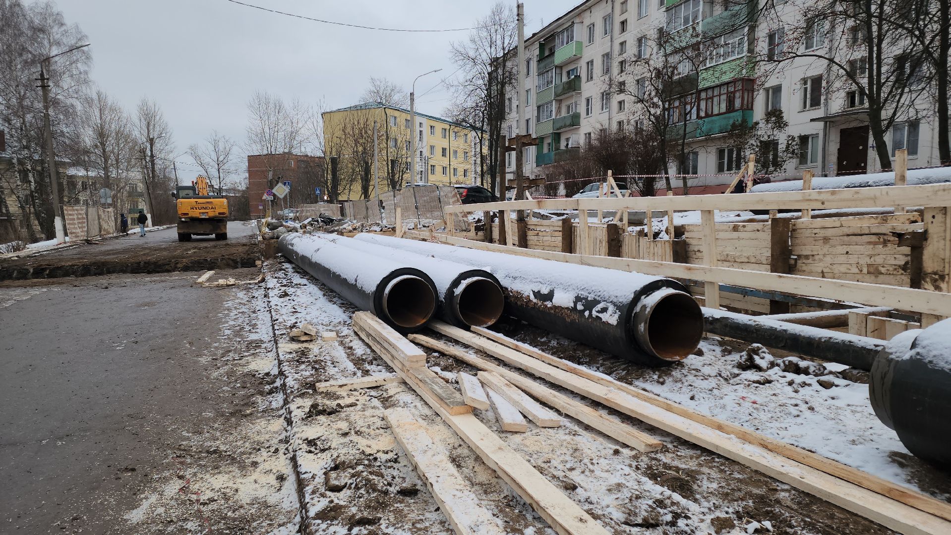 кашира, строительство теплосети, отопление, модернизация, вертикалки,