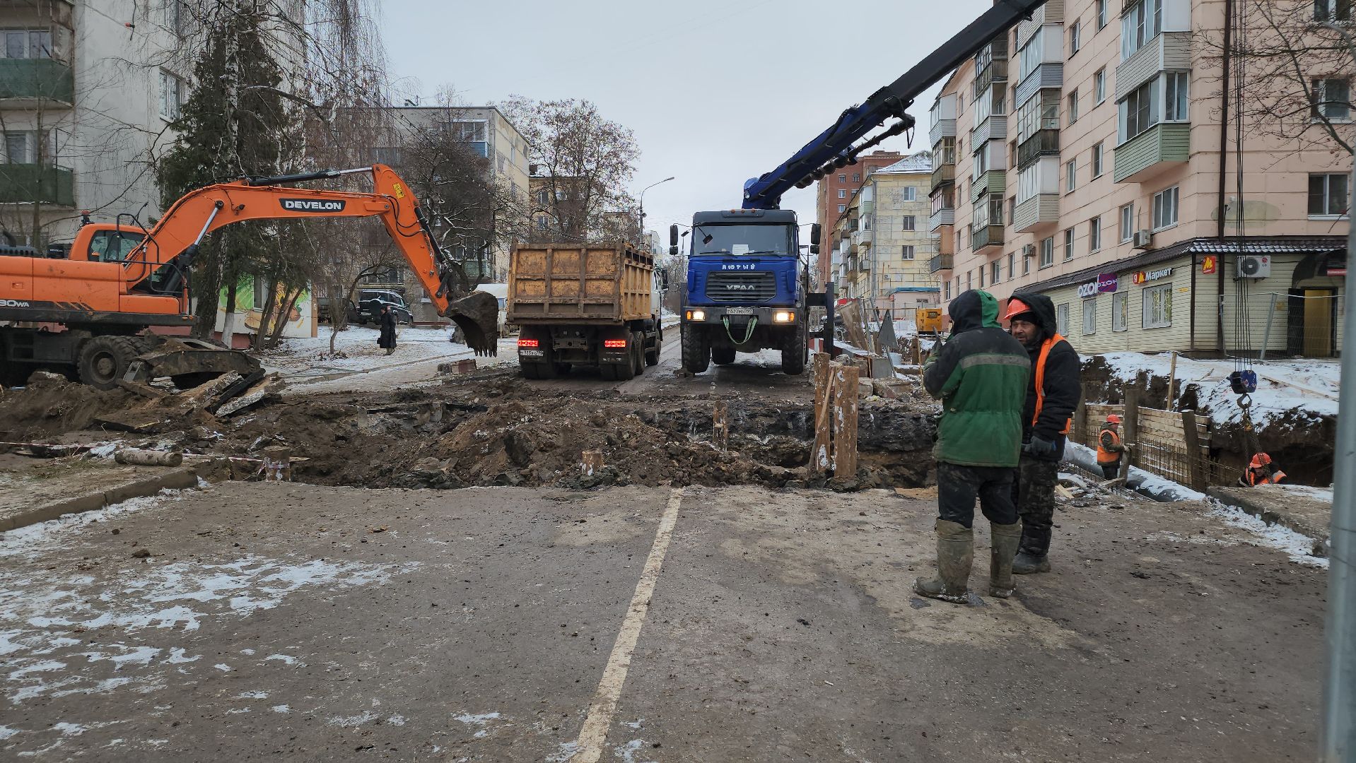 кашира, строительство теплосети, отопление, модернизация, вертикалки,