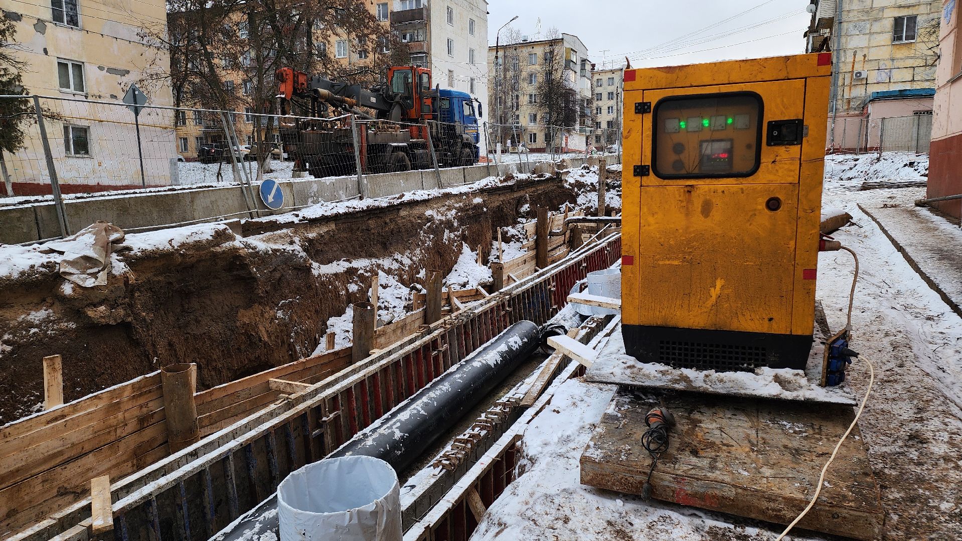 кашира, строительство теплосети, отопление, модернизация, вертикалки,