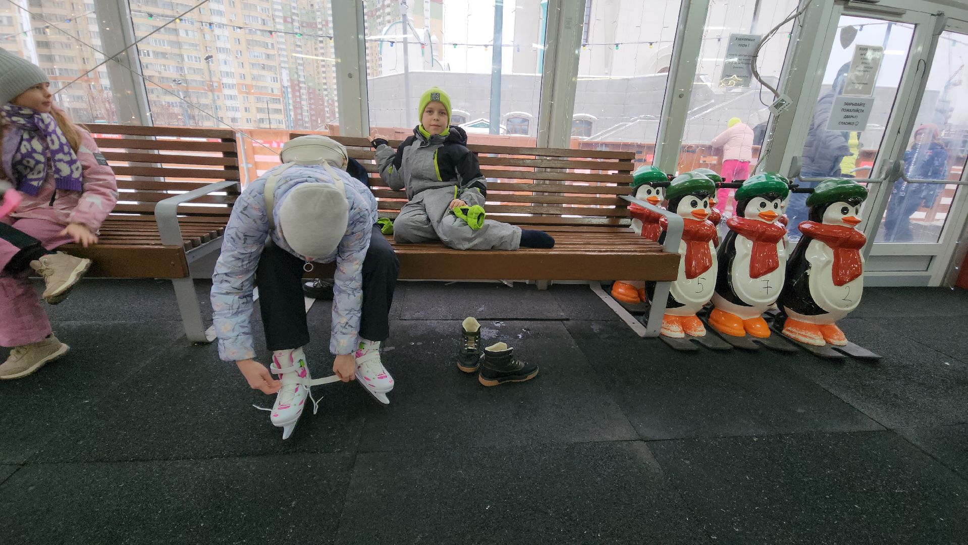 красногорск, павшинская пойма, зима в подмосковье, каток, индия,