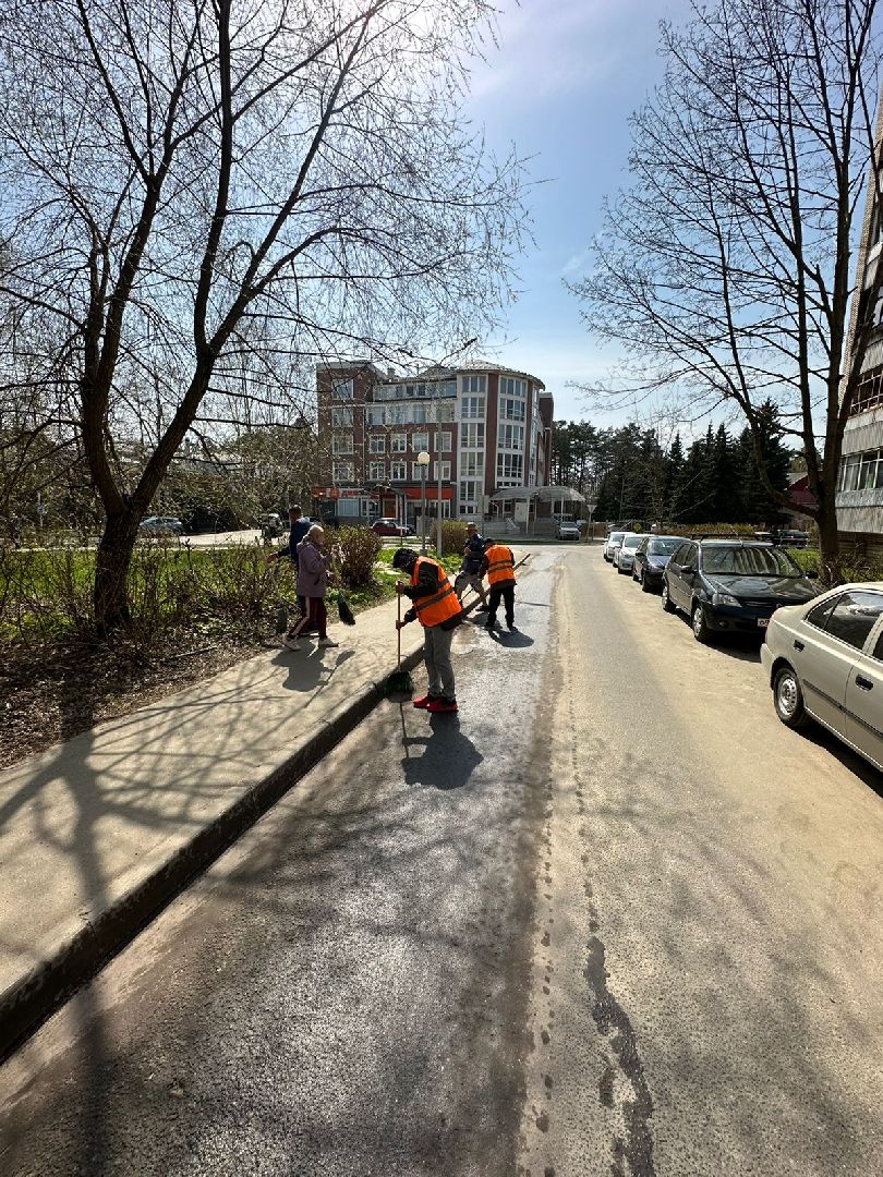 благоустройство, Протвино, ЖКХ, чистота, весна