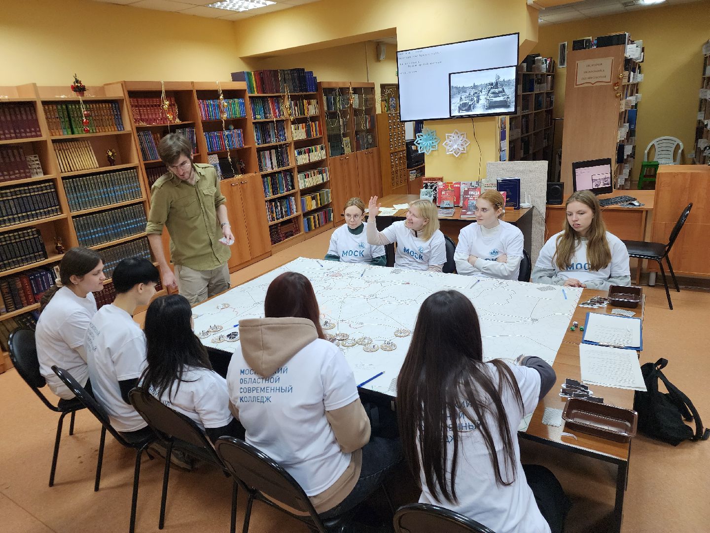 подольск, история, игра, центральная библиотека,