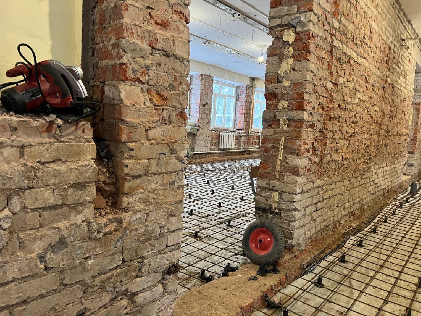 школа, капитальный ремонт, городской округ восход, стяжка пола, вертикалки,