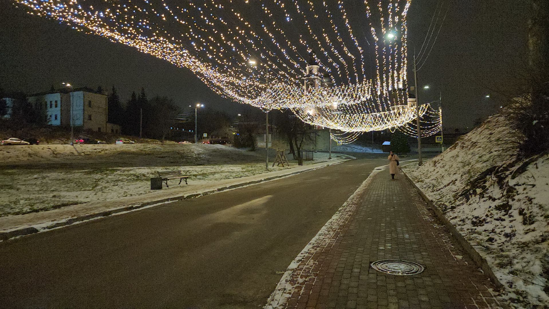 серпухов, подмосковье, новый год, зима в подмосковье, украсили город, вертикалки,