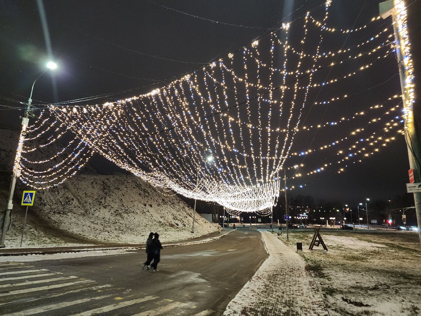 серпухов, подмосковье, новый год, зима в подмосковье, украсили город, вертикалки,