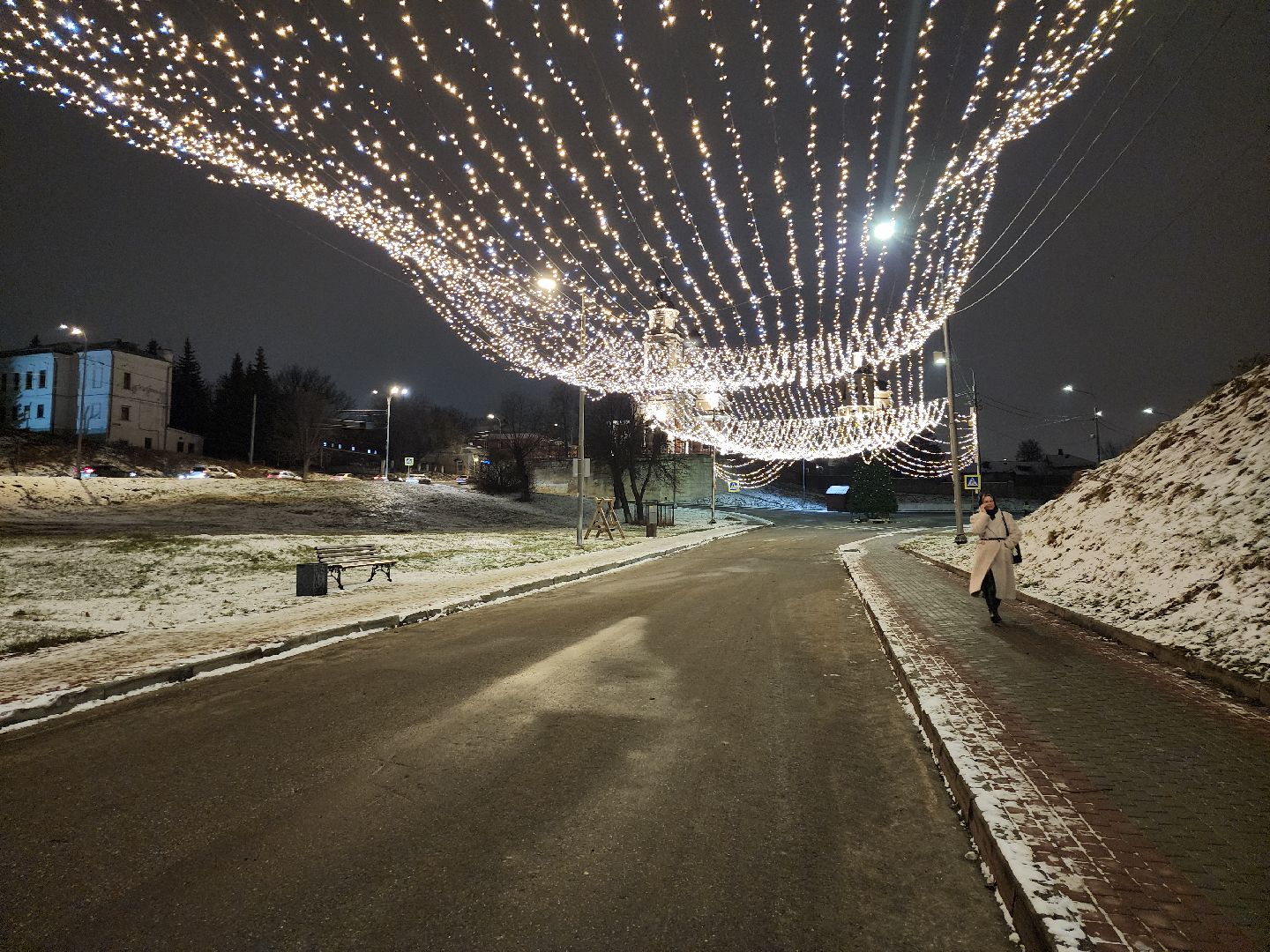 серпухов, подмосковье, новый год, зима в подмосковье, украсили город, вертикалки,