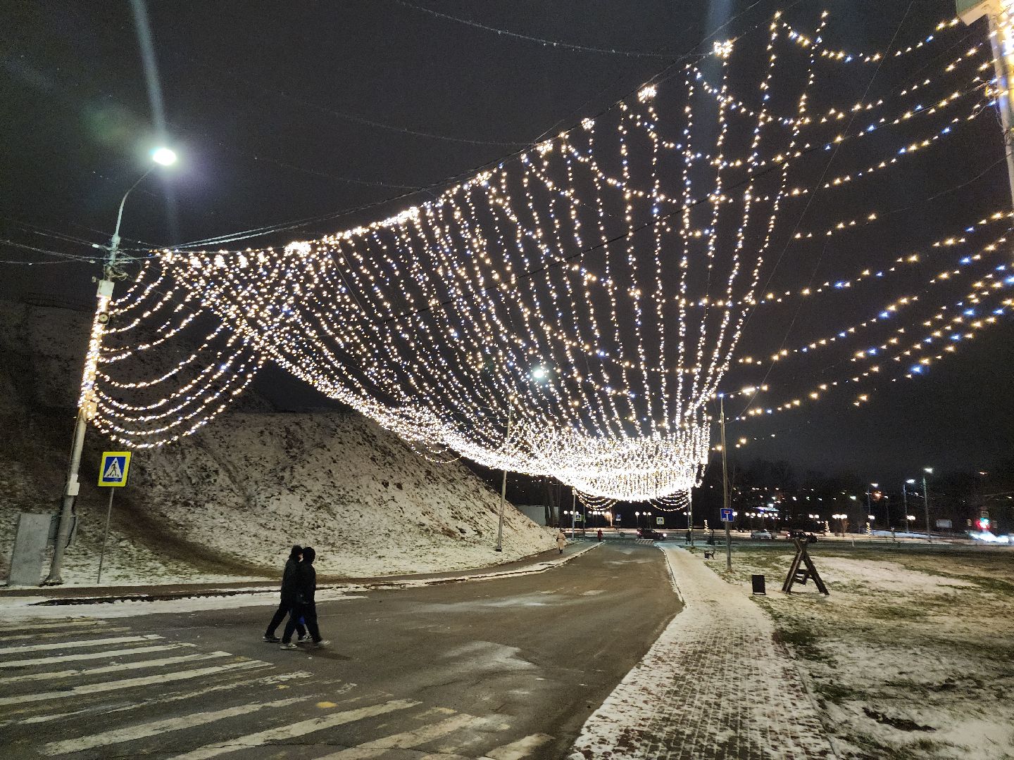 серпухов, подмосковье, новый год, зима в подмосковье, украсили город, вертикалки,