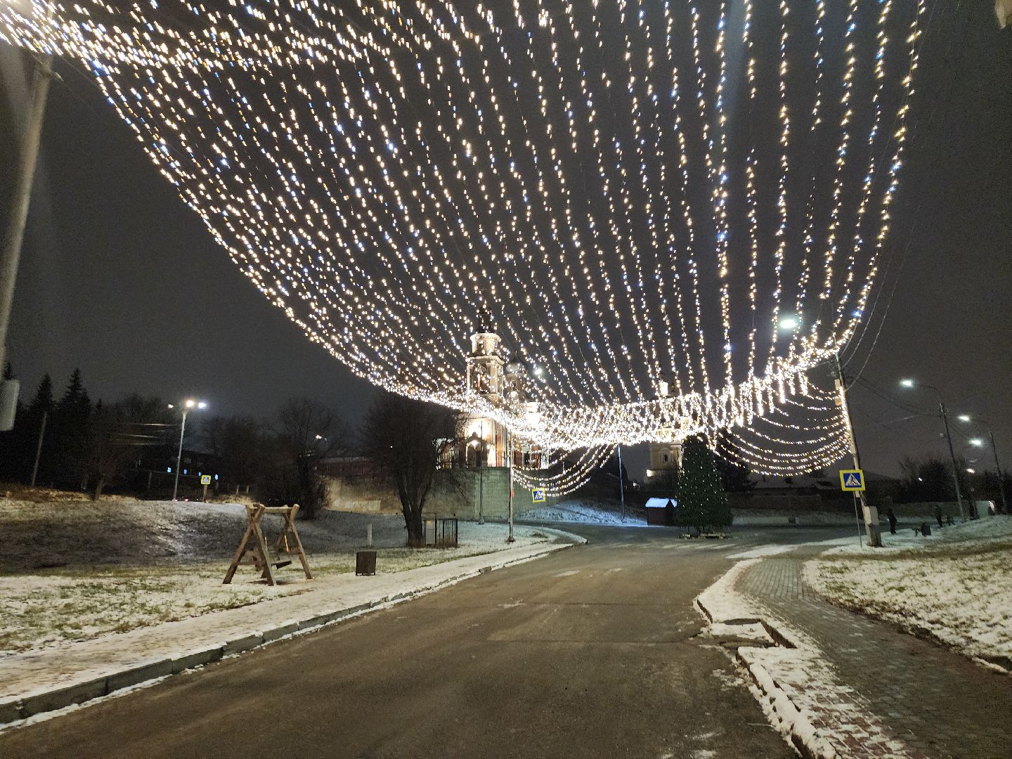 серпухов, подмосковье, новый год, зима в подмосковье, украсили город, вертикалки,