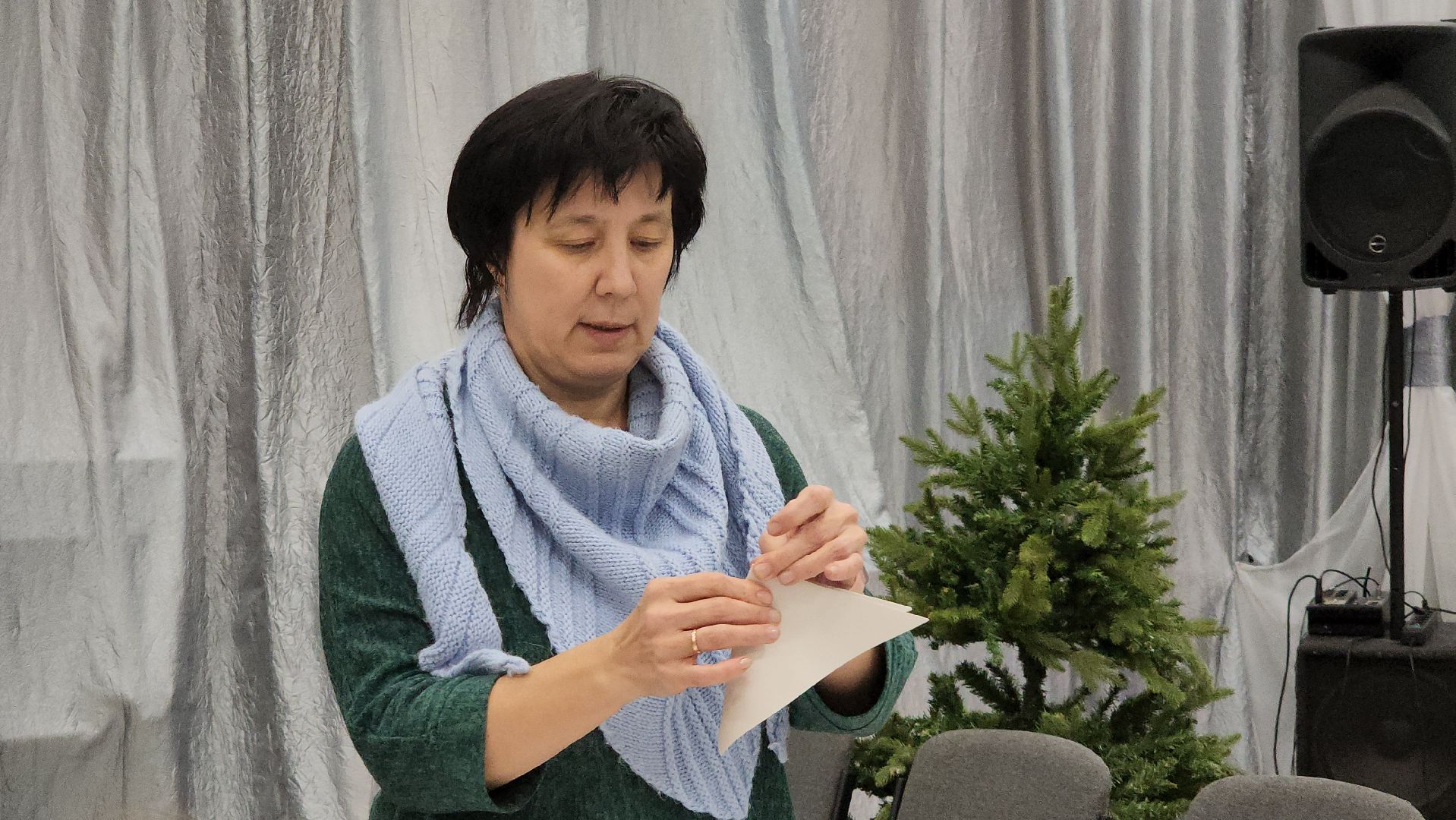 поделка, аппликация, Лобня, новогодние снежинки,