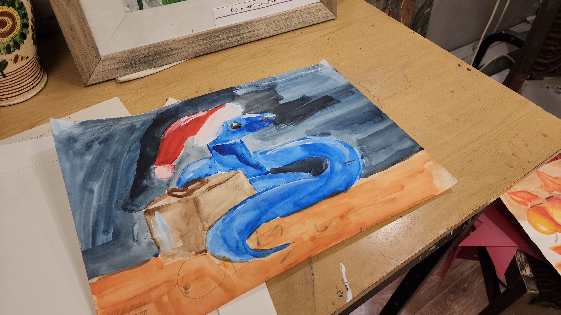 Новогодний натюрморт, Художники, Лобня, Новогодние украшения,