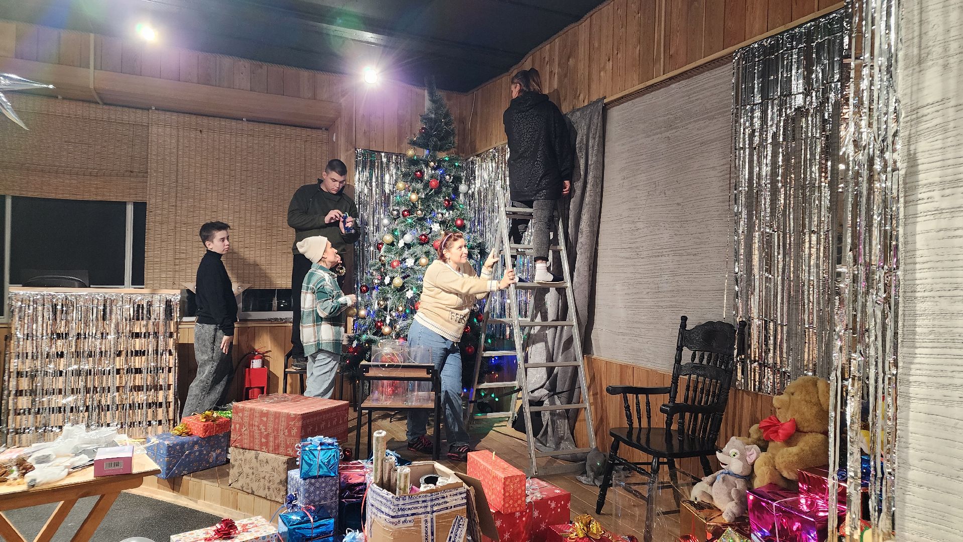 Цми, Протвино, Новый год, Новогодние декорации, Протвинский дворец молодежи,