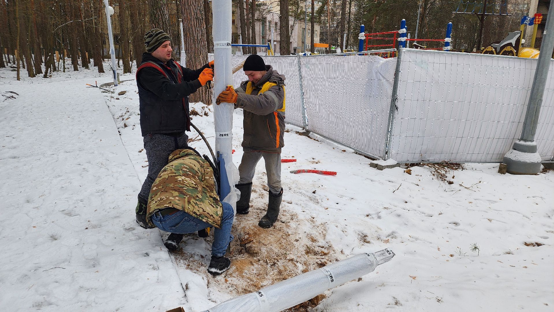 сказка, протвино, строительство, уличное освещение, реконструкция, вертикалки,