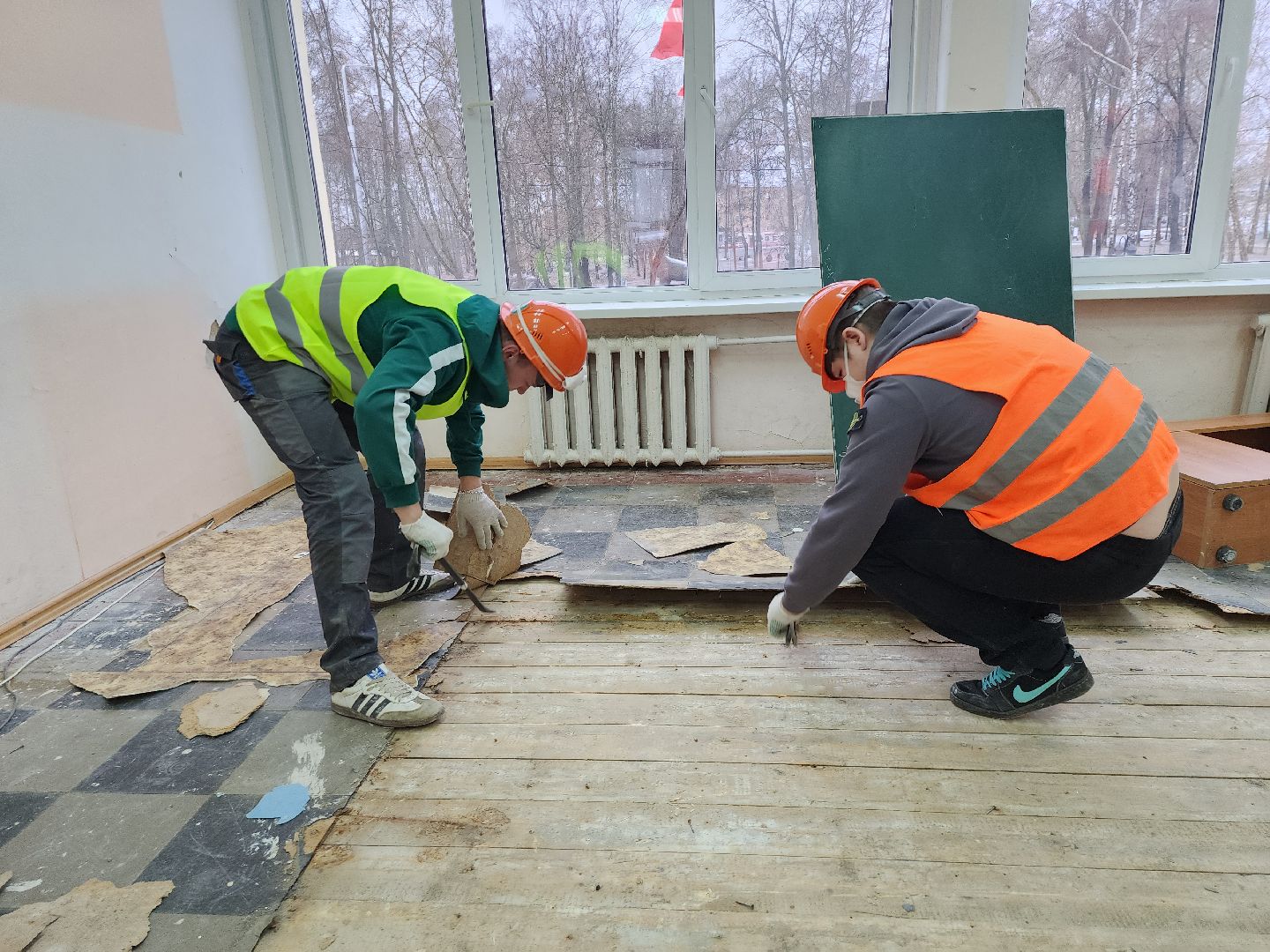 серпухов, подмосковье, капремонт школы, президентская программа, школа 6, школа 17, вертикалки,