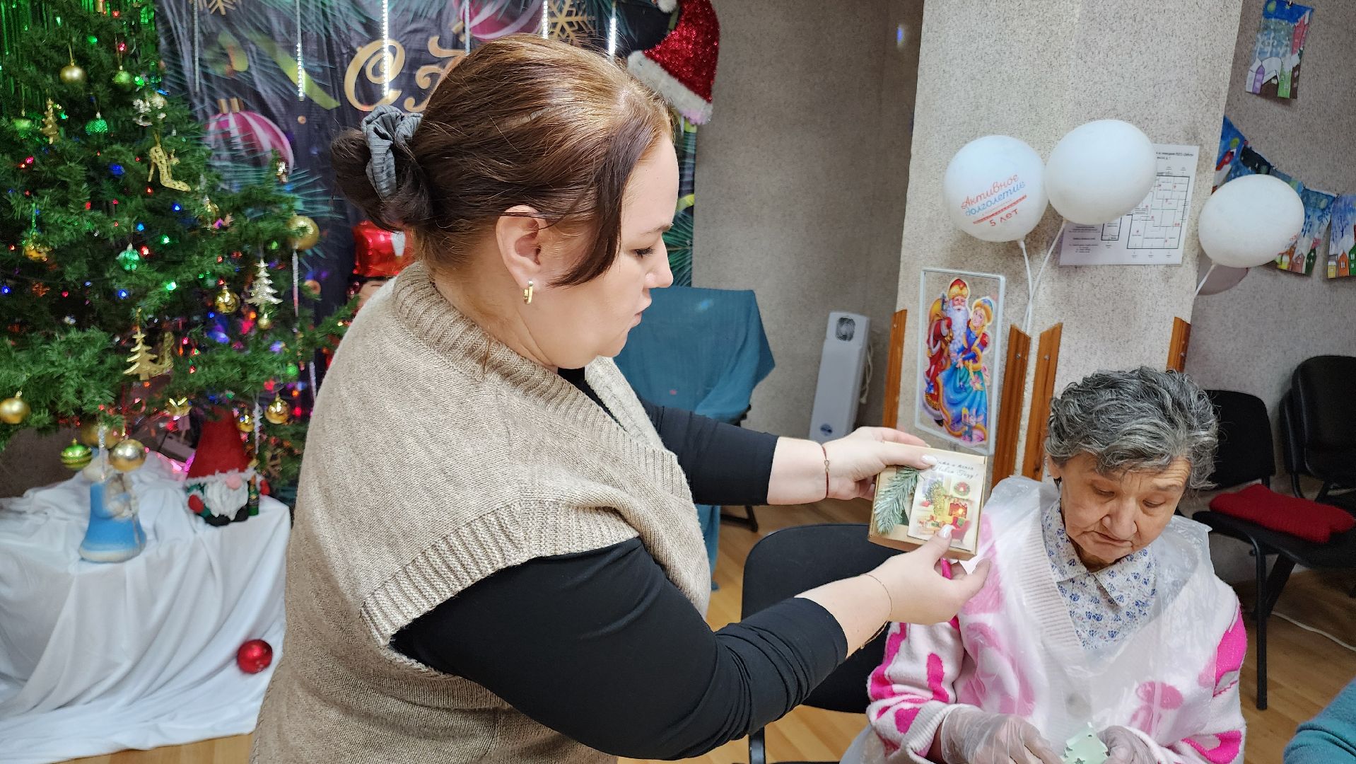 кашира, активное долголетие, творчество, елочные игрушки, гипс, вертикалки,