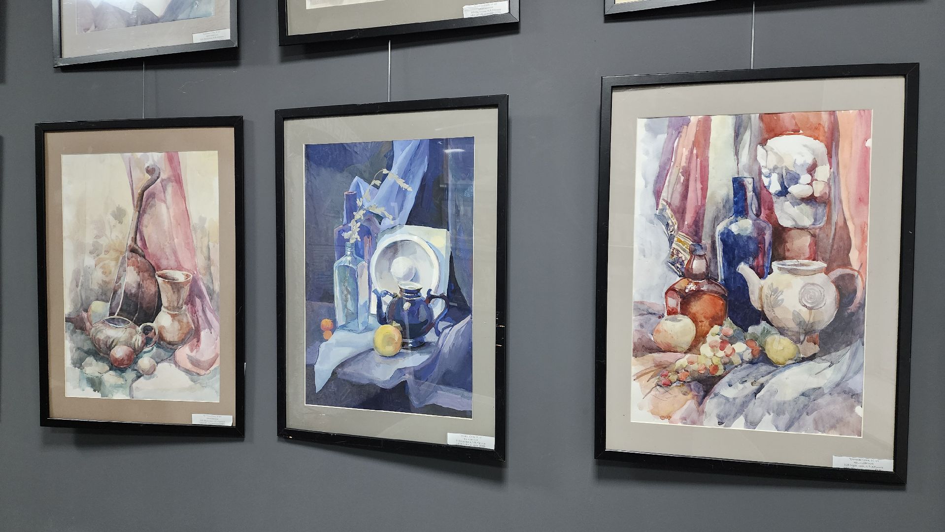 пушкинский, правдинский, библиотека, художественная выставка, детская художественная школа, натюрморт, пейзаж, акварель, графика, кружки, вертикалки