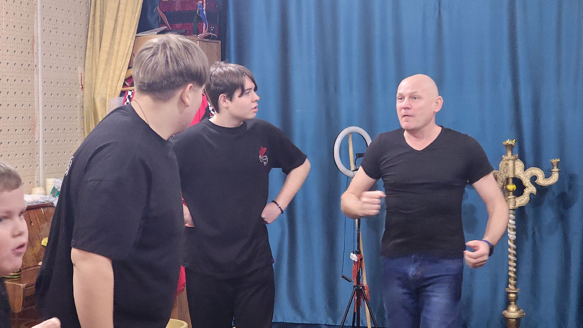 елка главы, репетиция, благотворительная елка, дк протон, студия галерка, новый год,