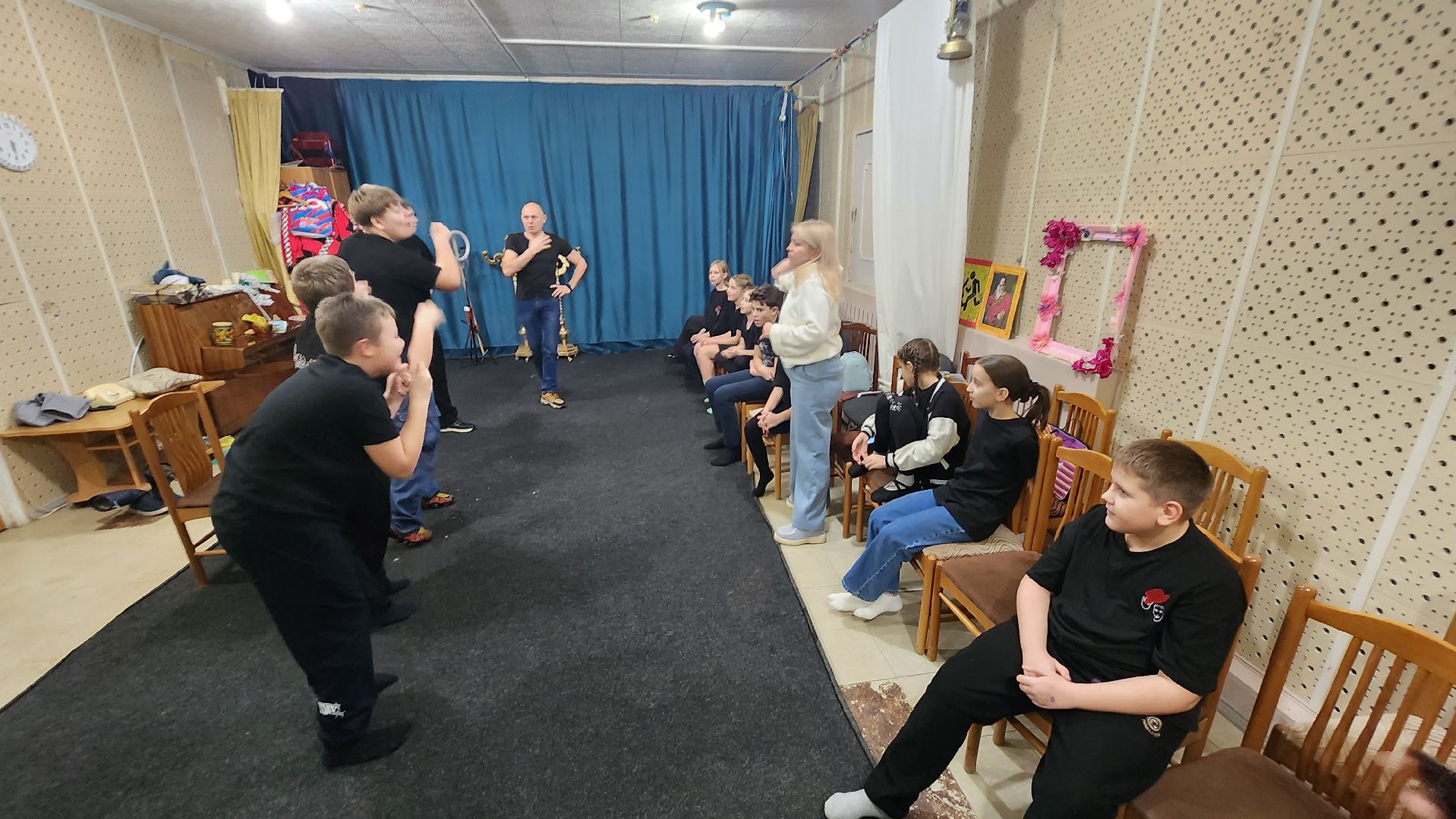 елка главы, репетиция, благотворительная елка, дк протон, студия галерка, новый год,