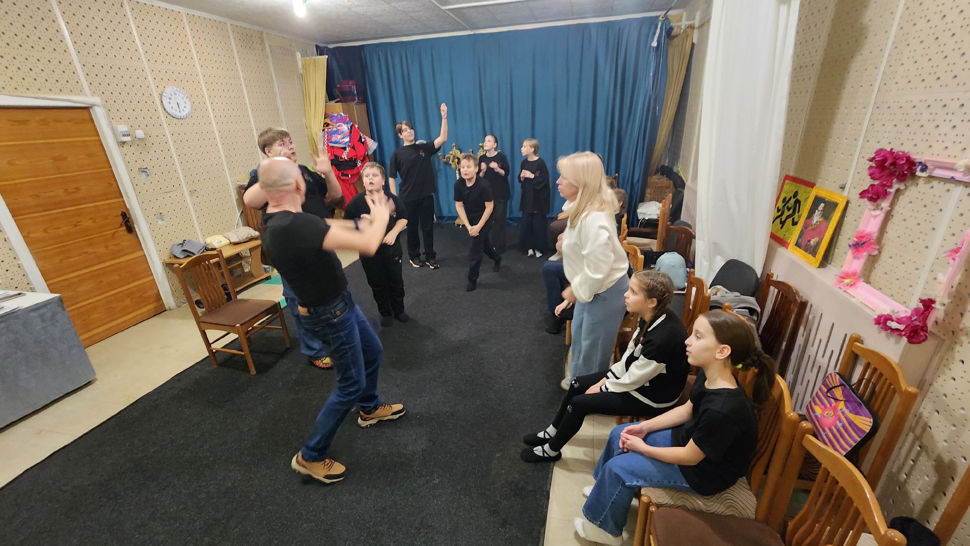 елка главы, репетиция, благотворительная елка, дк протон, студия галерка, новый год,