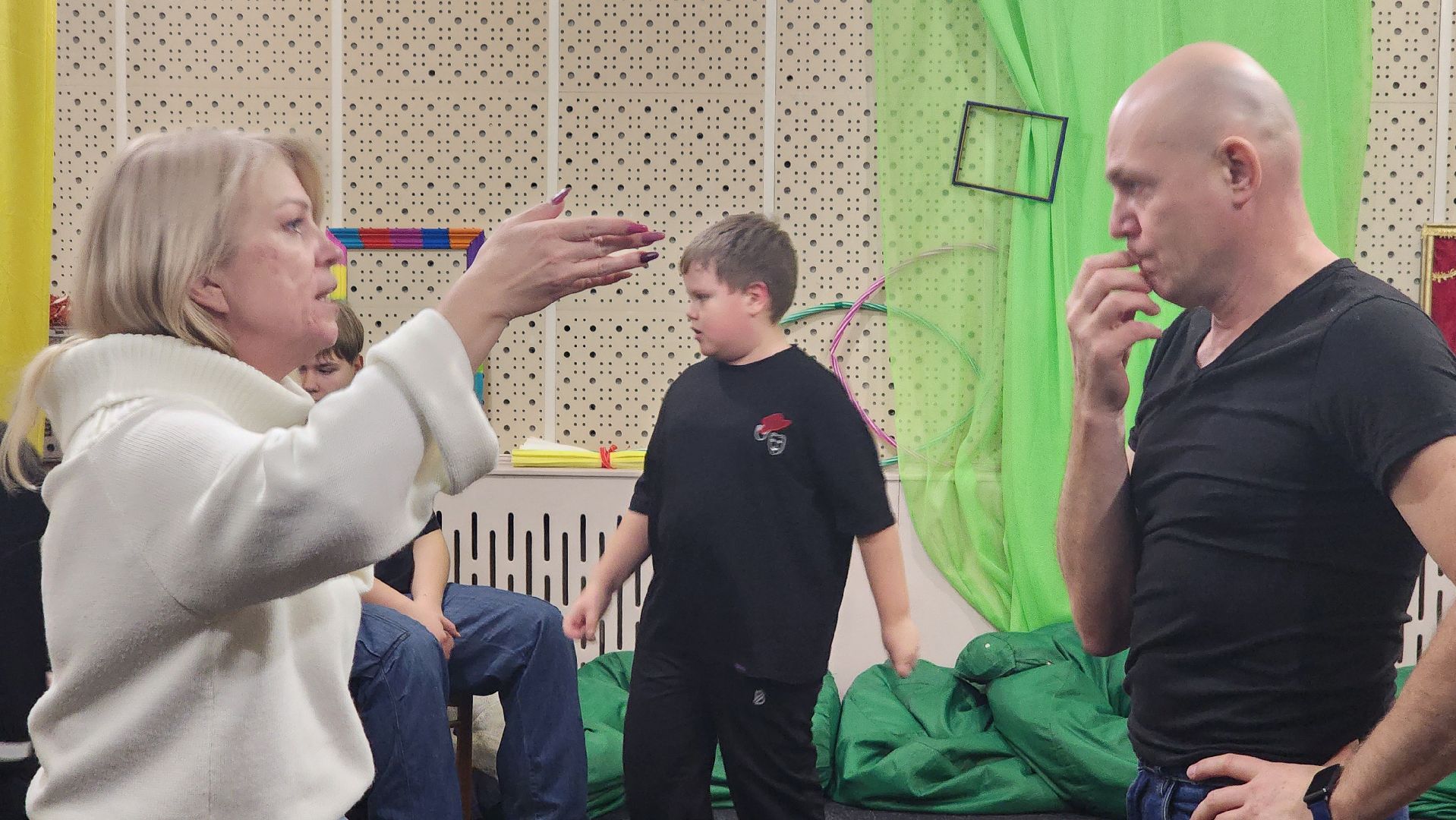 елка главы, репетиция, благотворительная елка, дк протон, студия галерка, новый год,