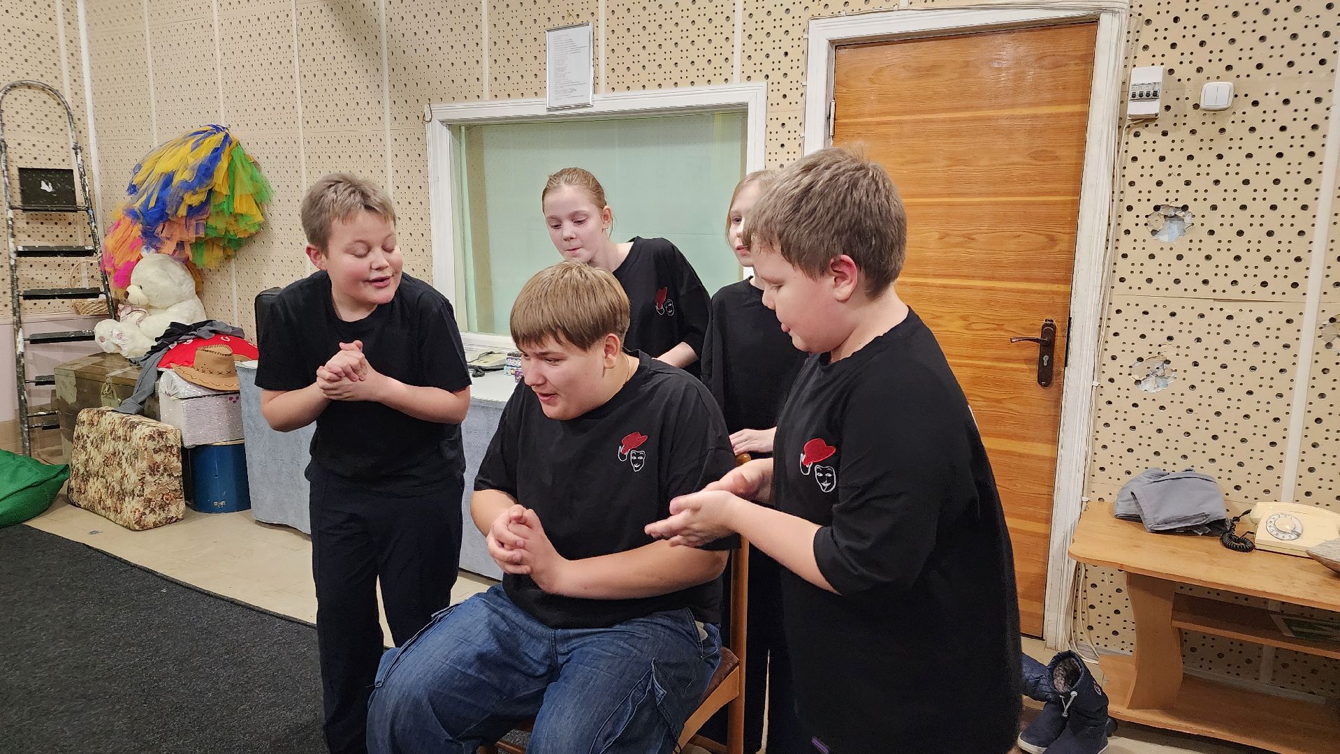 елка главы, репетиция, благотворительная елка, дк протон, студия галерка, новый год,