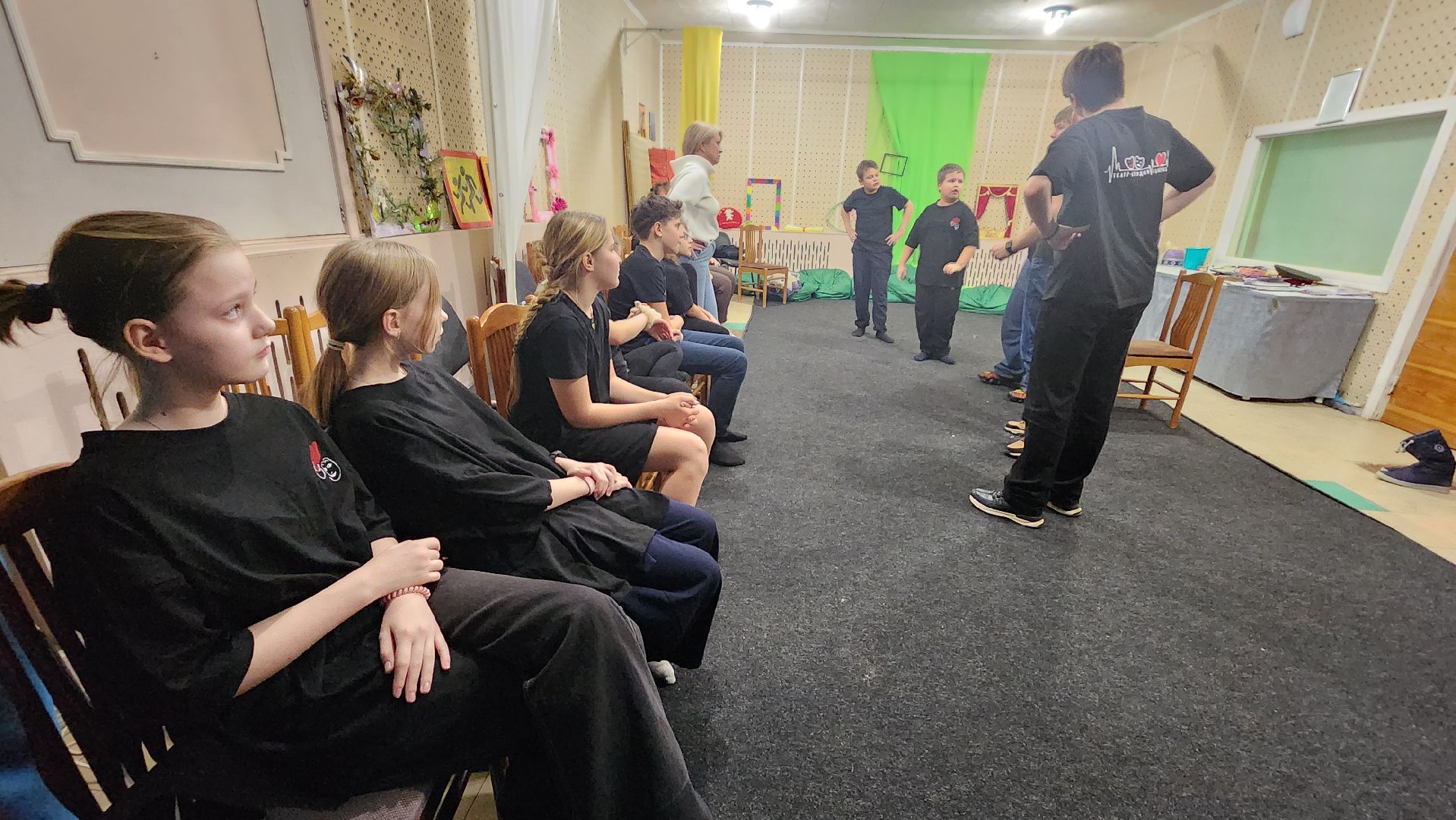 елка главы, репетиция, благотворительная елка, дк протон, студия галерка, новый год,