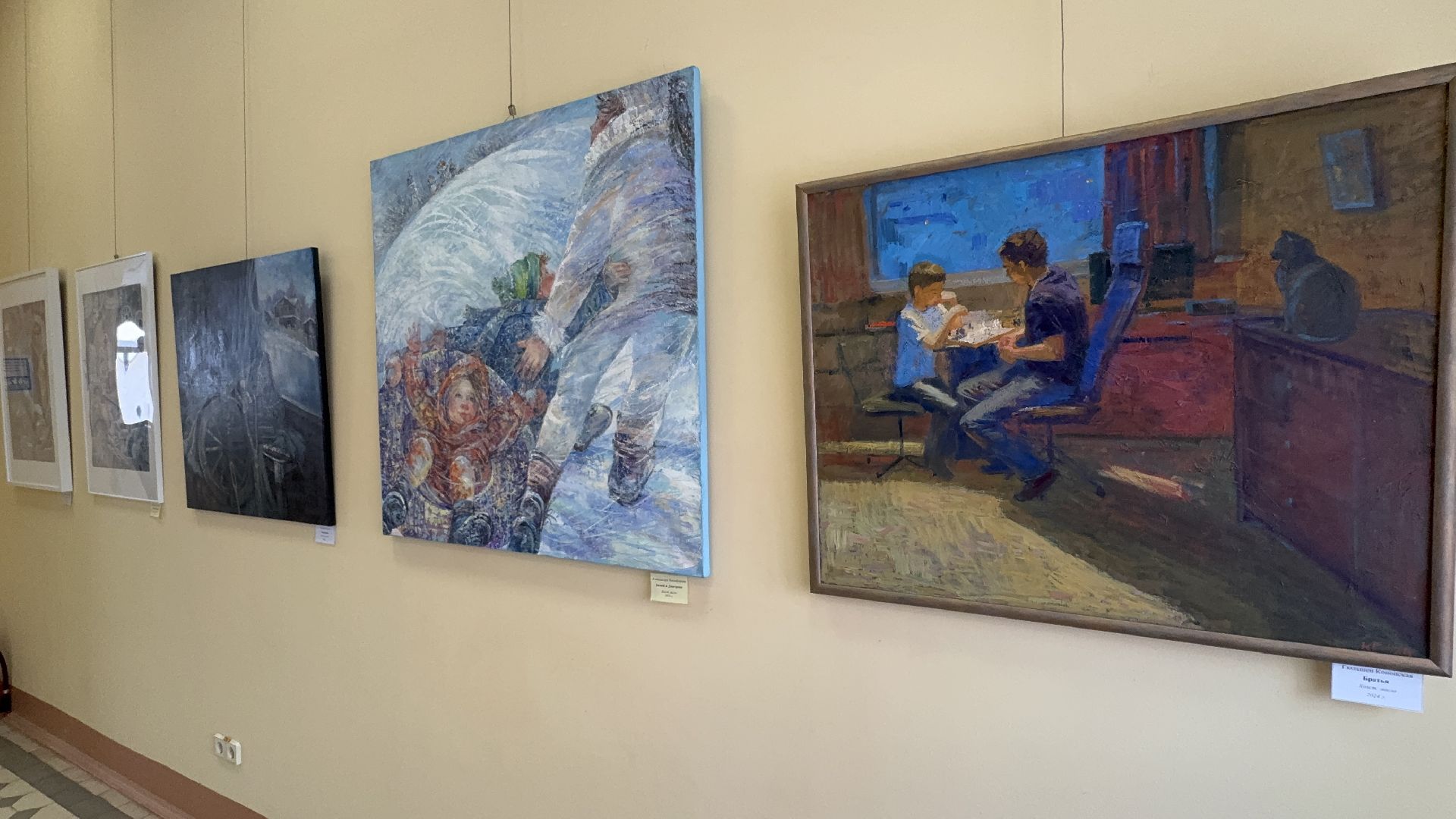 Солнечногорск, Выставка, Государева дорога, Картины, вертикалки,