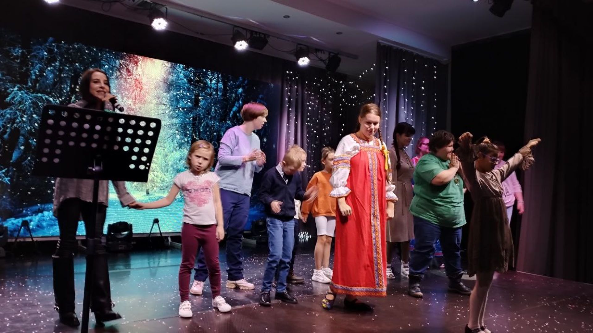 вертикалки, благотворители, дети с овз, выступления, концертная программа, талантливые дети,