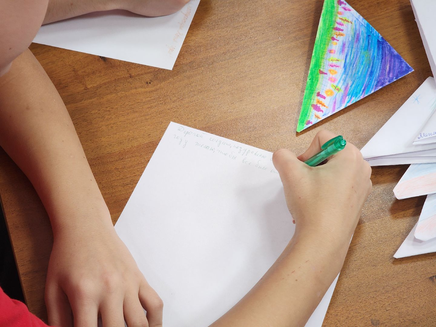 Дубна, Школа, Письма, Школьники,