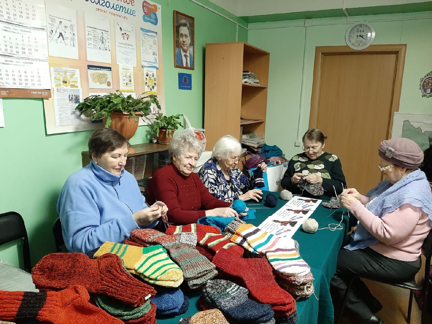 гуманитарная помощь, союз пенсионеров, Центр культуры Акрихин, Старая Купавна, Богородский городской округ,