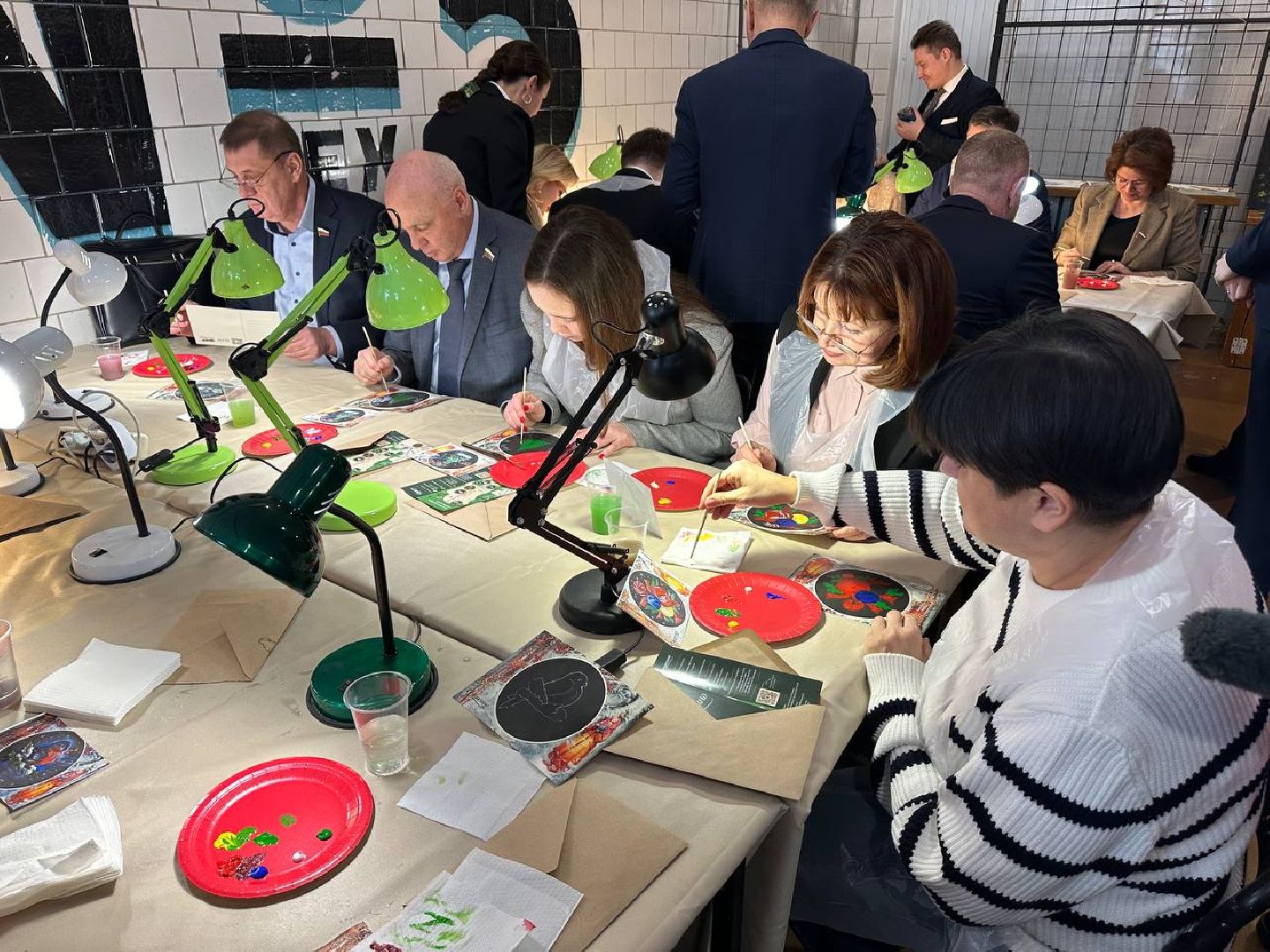 вертикалки, федоскинская роспись,