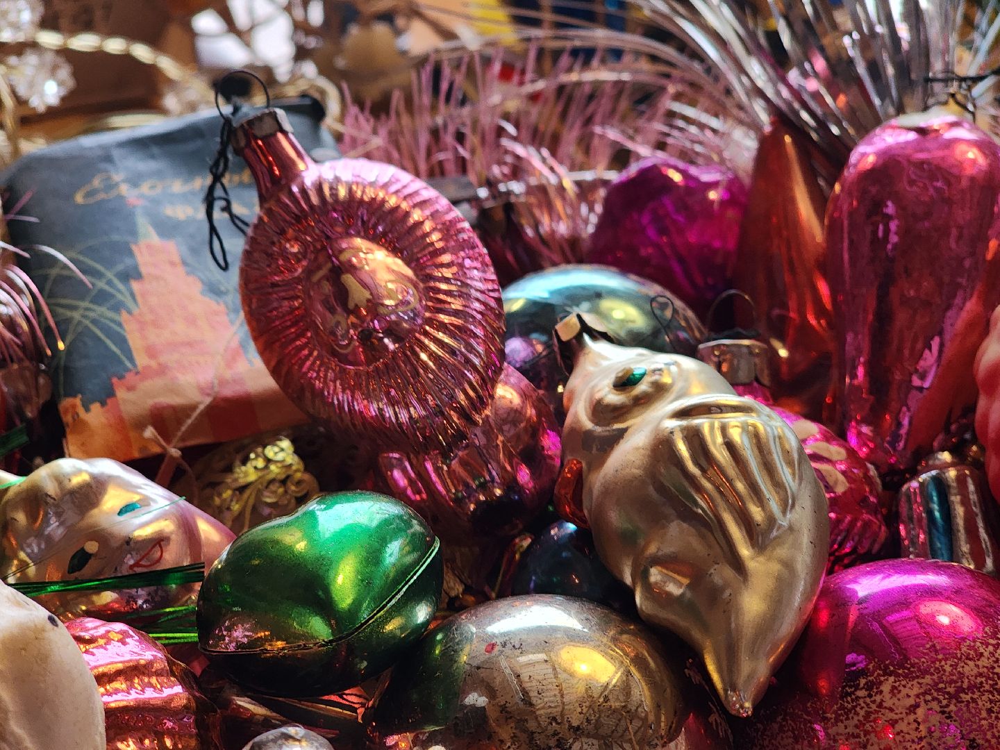 Ретро-елка, Елочное украшение, зима в подмосковье, зима в рузе, руза, рузский городской округ, московская область,