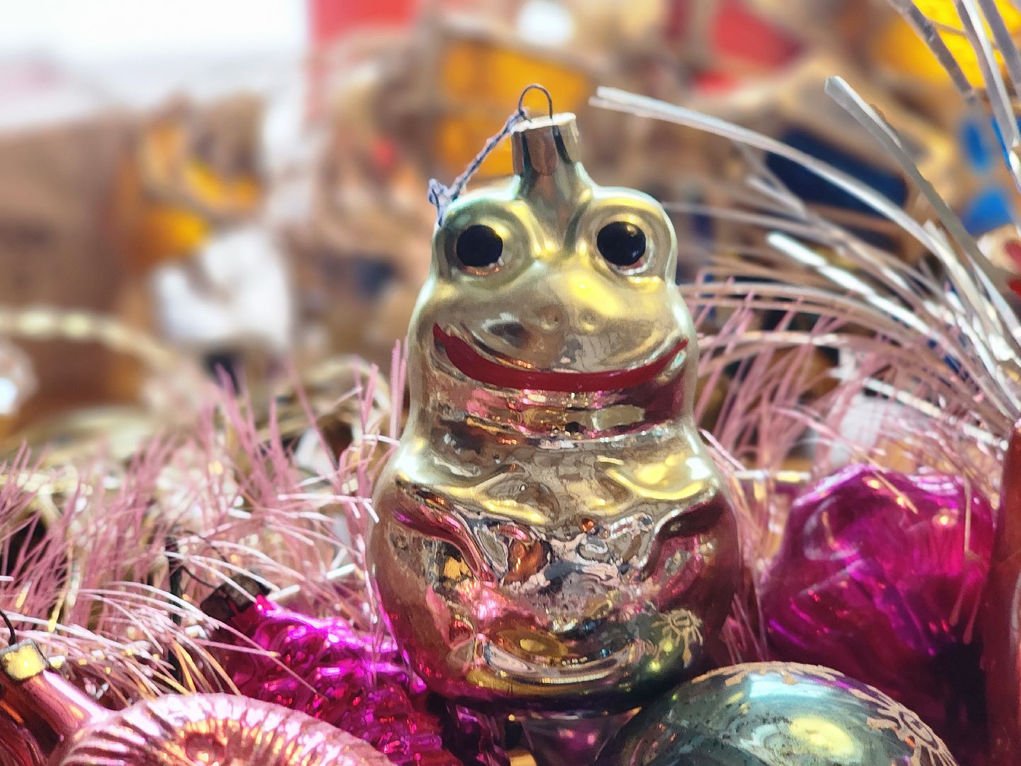 Ретро-елка, Елочное украшение, зима в подмосковье, зима в рузе, руза, рузский городской округ, московская область,