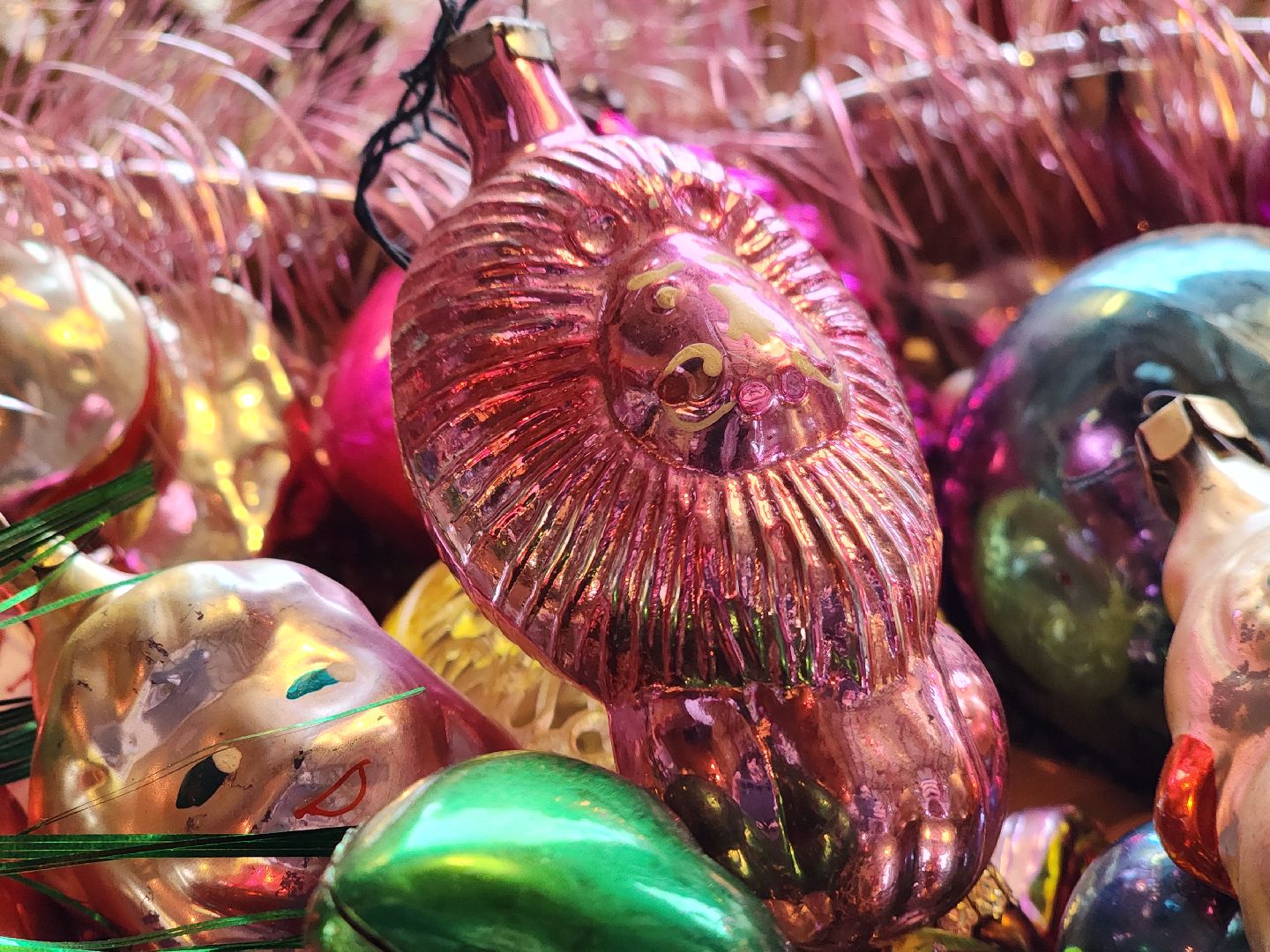 Ретро-елка, Елочное украшение, зима в подмосковье, зима в рузе, руза, рузский городской округ, московская область,