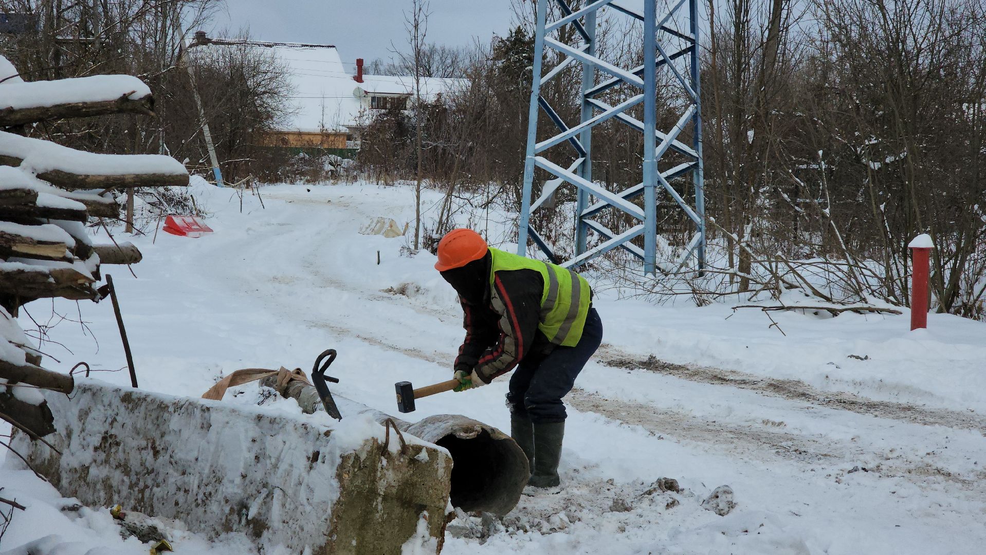 наземный переход, Строительство, Лобня, вертикалки,
