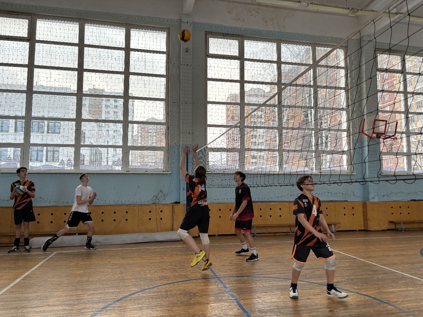 школьная лига, волейбол, спорт, школа 8,